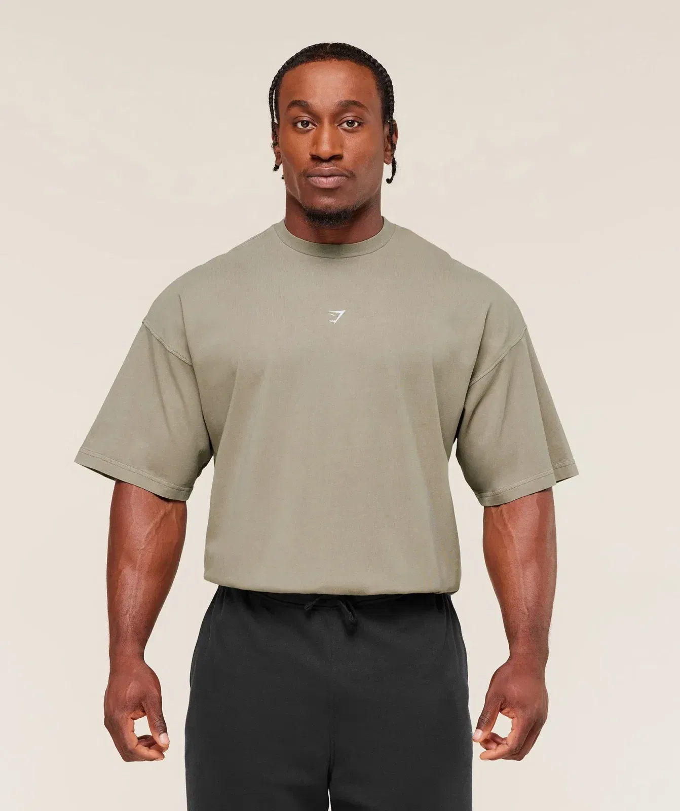 Gymshark Deadweight T-Shirt - Linen Brown