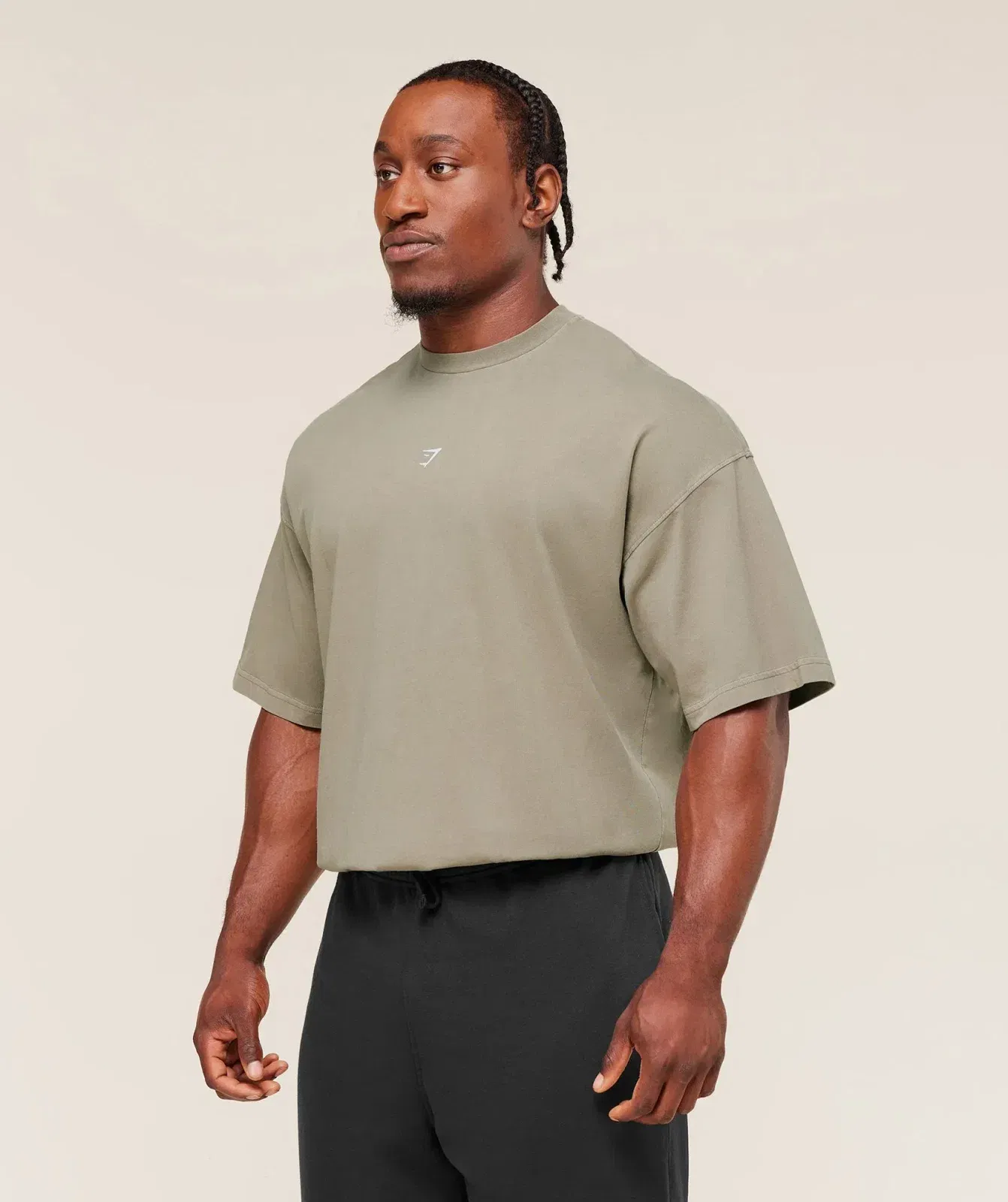 Gymshark Deadweight T-Shirt - Linen Brown