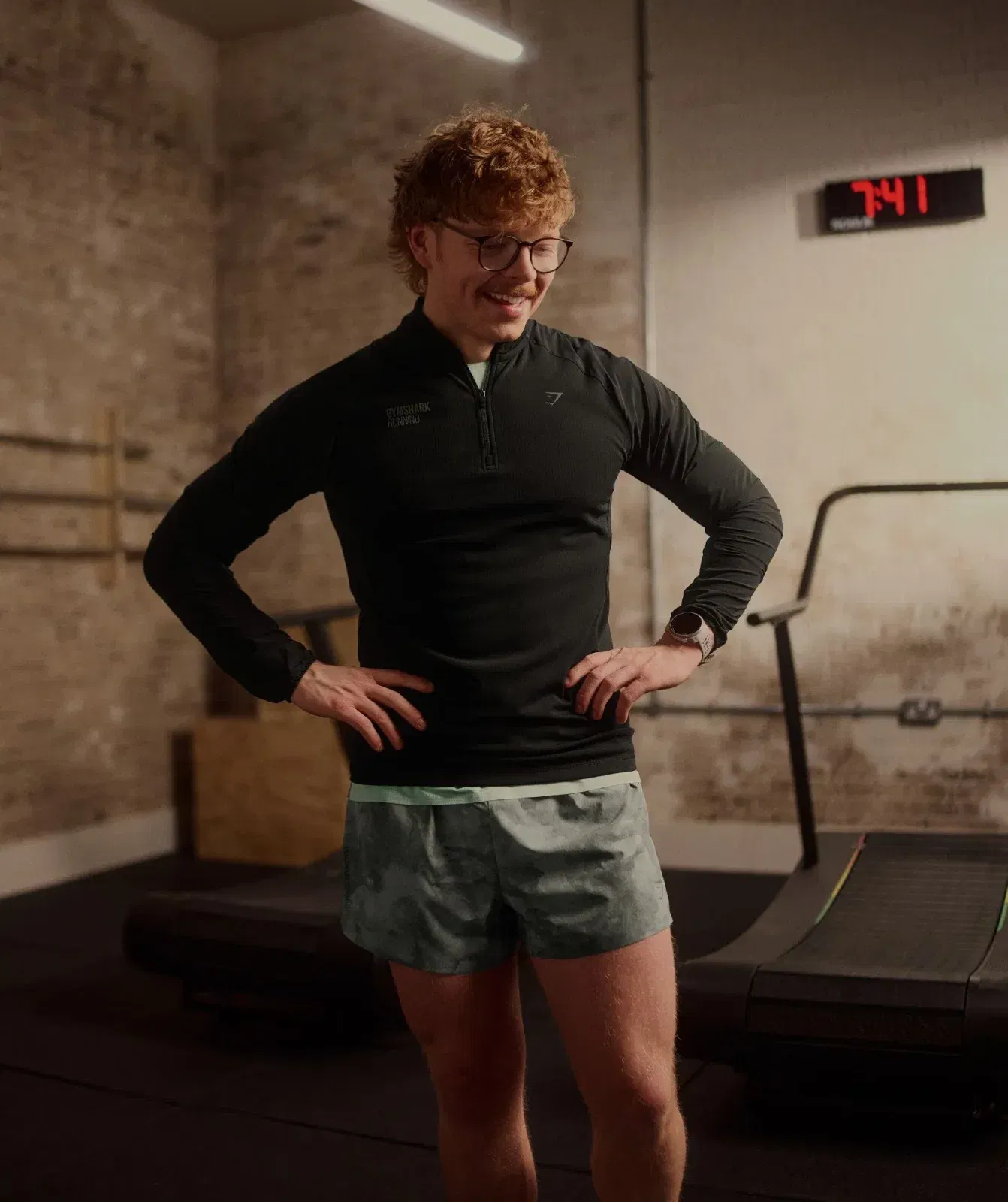 Gymshark Running Elite Race 5" Short - Smokey Grey