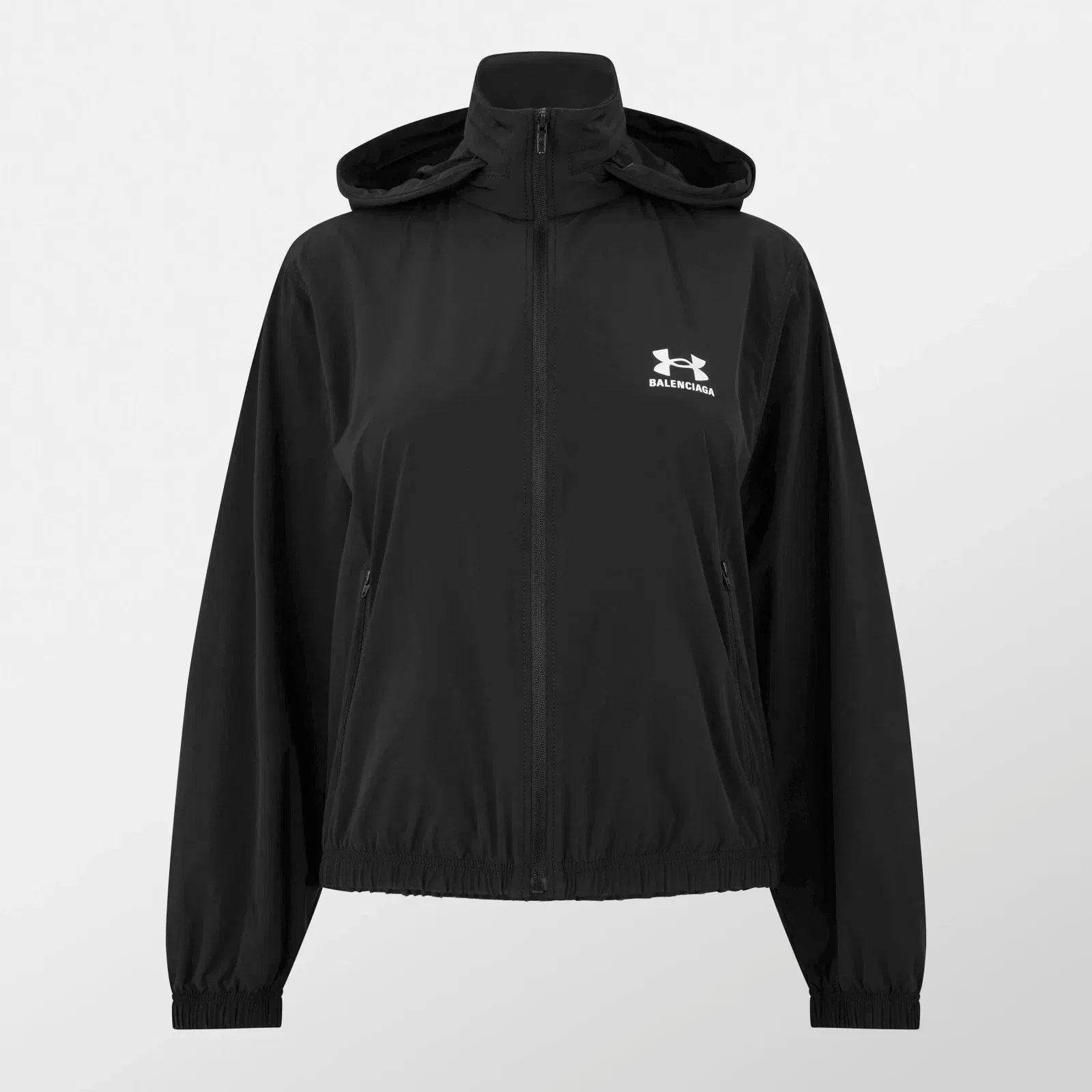x Under Armour Hooded Funnel Neck Windbreaker
