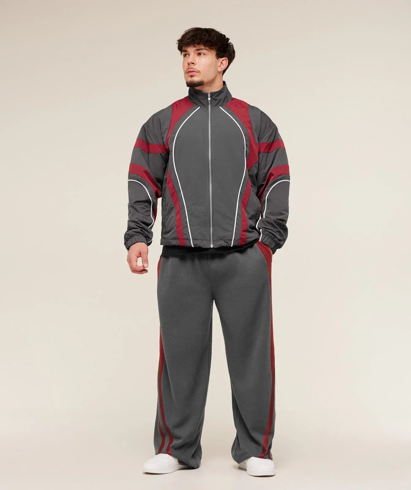 Gymshark x Carlos Belcast Track Pant - Onyx Grey