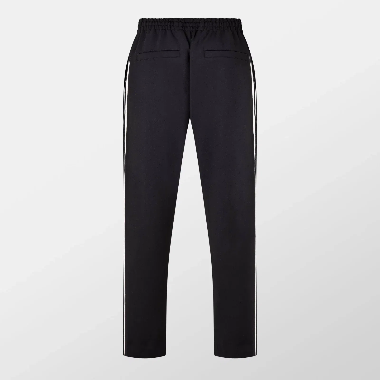 Rep Stripe Cotton Open Hem Tracksuit Joggers