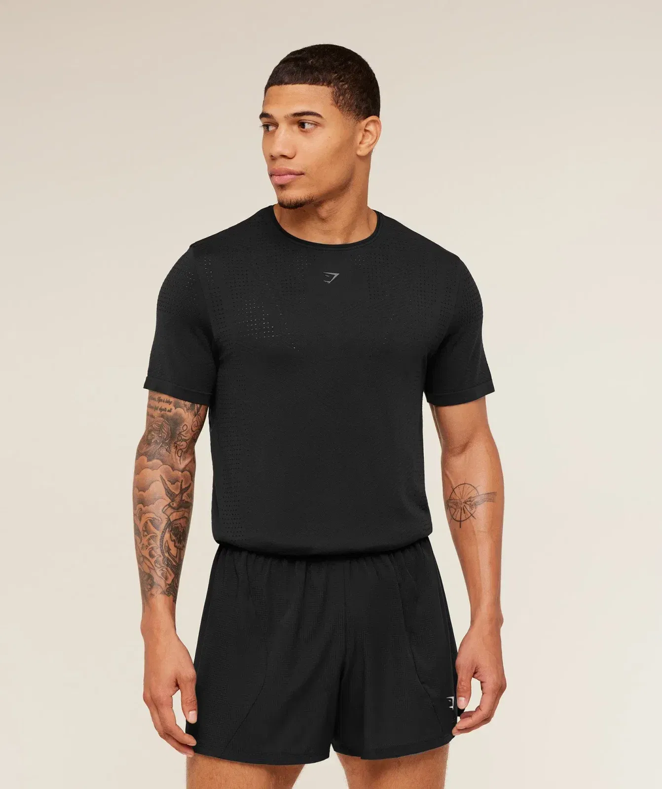 Gymshark Seamless Running T-Shirt - GS Black