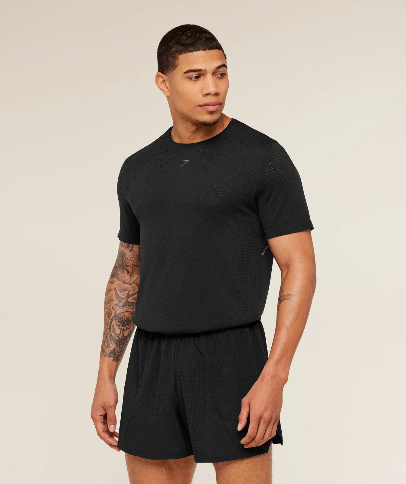 Gymshark Seamless Running T-Shirt - GS Black