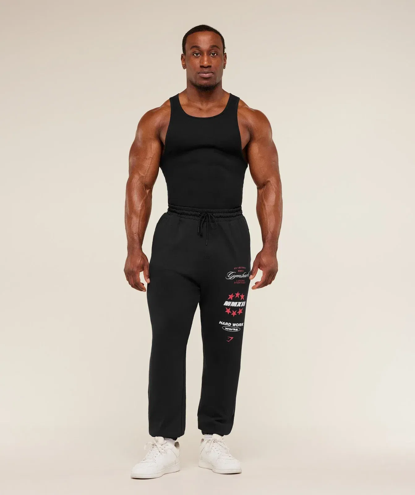 Gymshark Global Lifting Graphic Pant - GS Black
