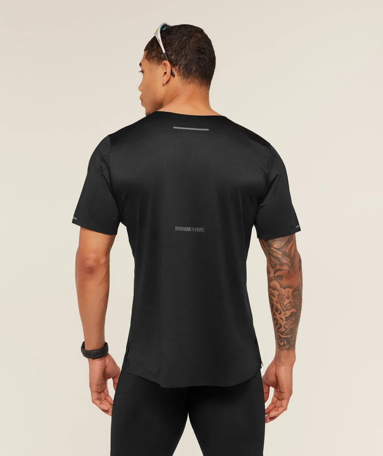 Gymshark Running Elite T-Shirt - Black
