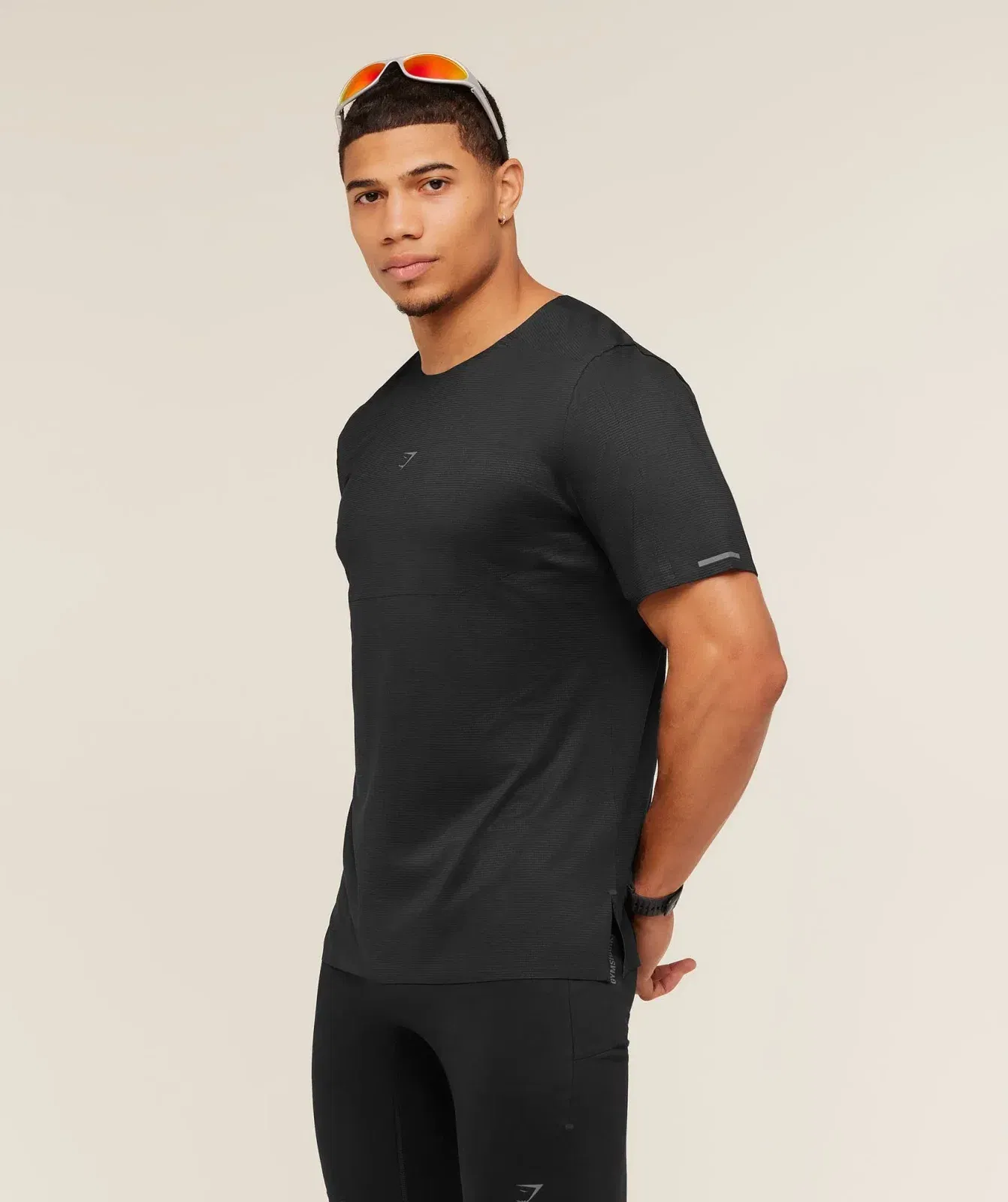 Gymshark Running Elite T-Shirt - Black