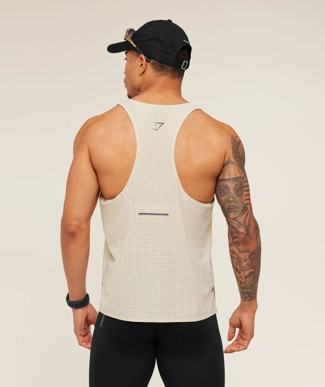 Gymshark Running Elite Race Vest - Pebble Grey