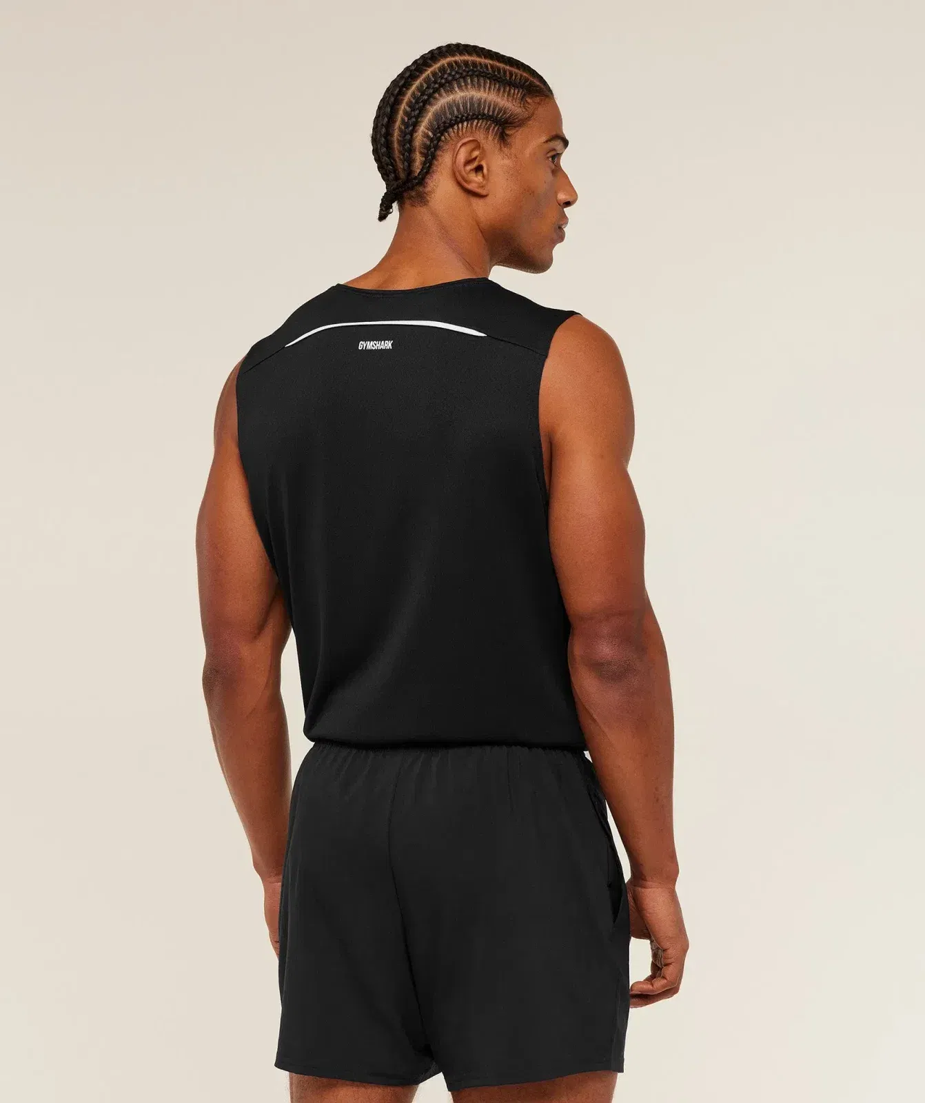 Gymshark Arrival Contrast Tank - Black