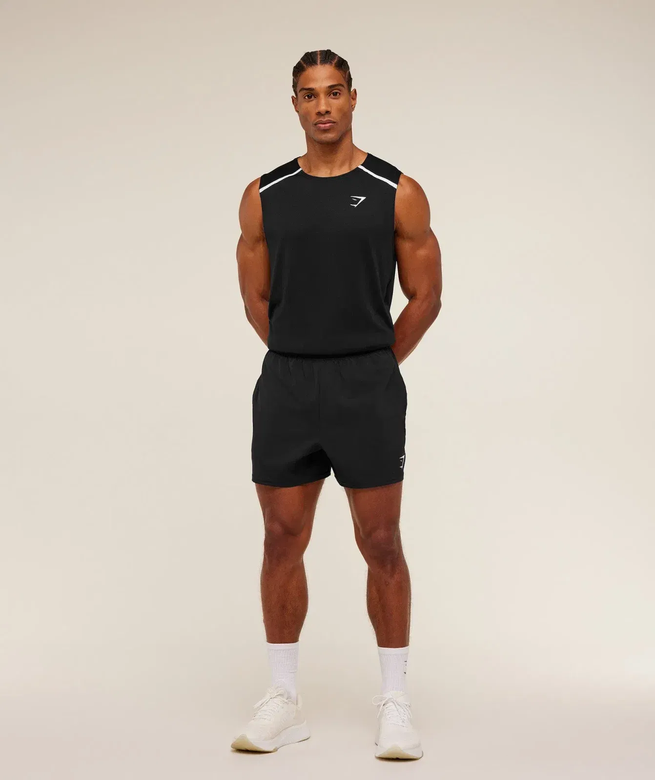 Gymshark Arrival Contrast Tank - Black