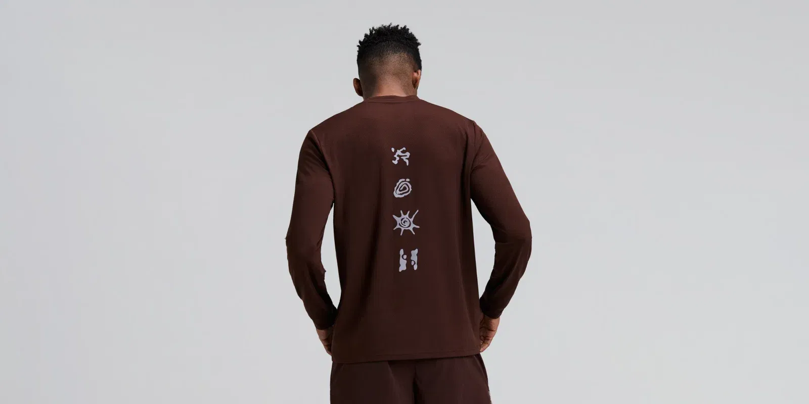 Bandit Mens Micromesh Long Sleeve Cacao
