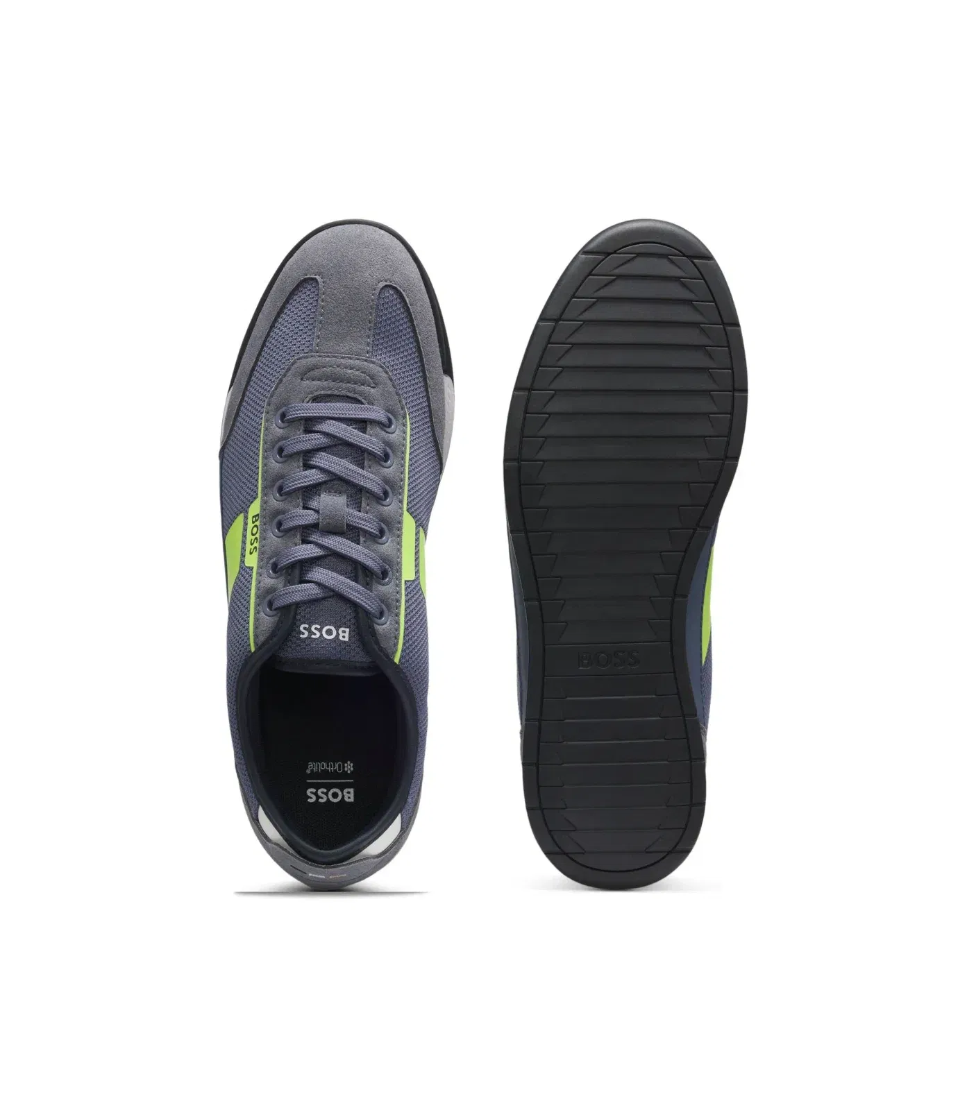 Boss Trainers With Mesh Detailing Dark Blue Dark Blue