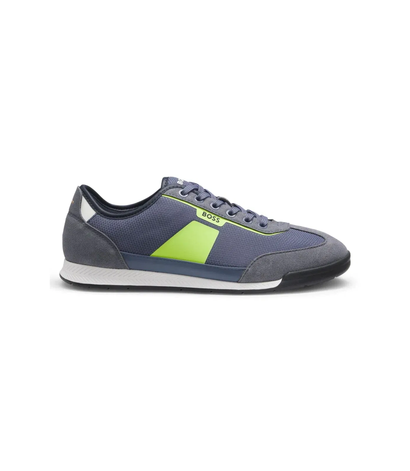 Boss Trainers With Mesh Detailing Dark Blue Dark Blue