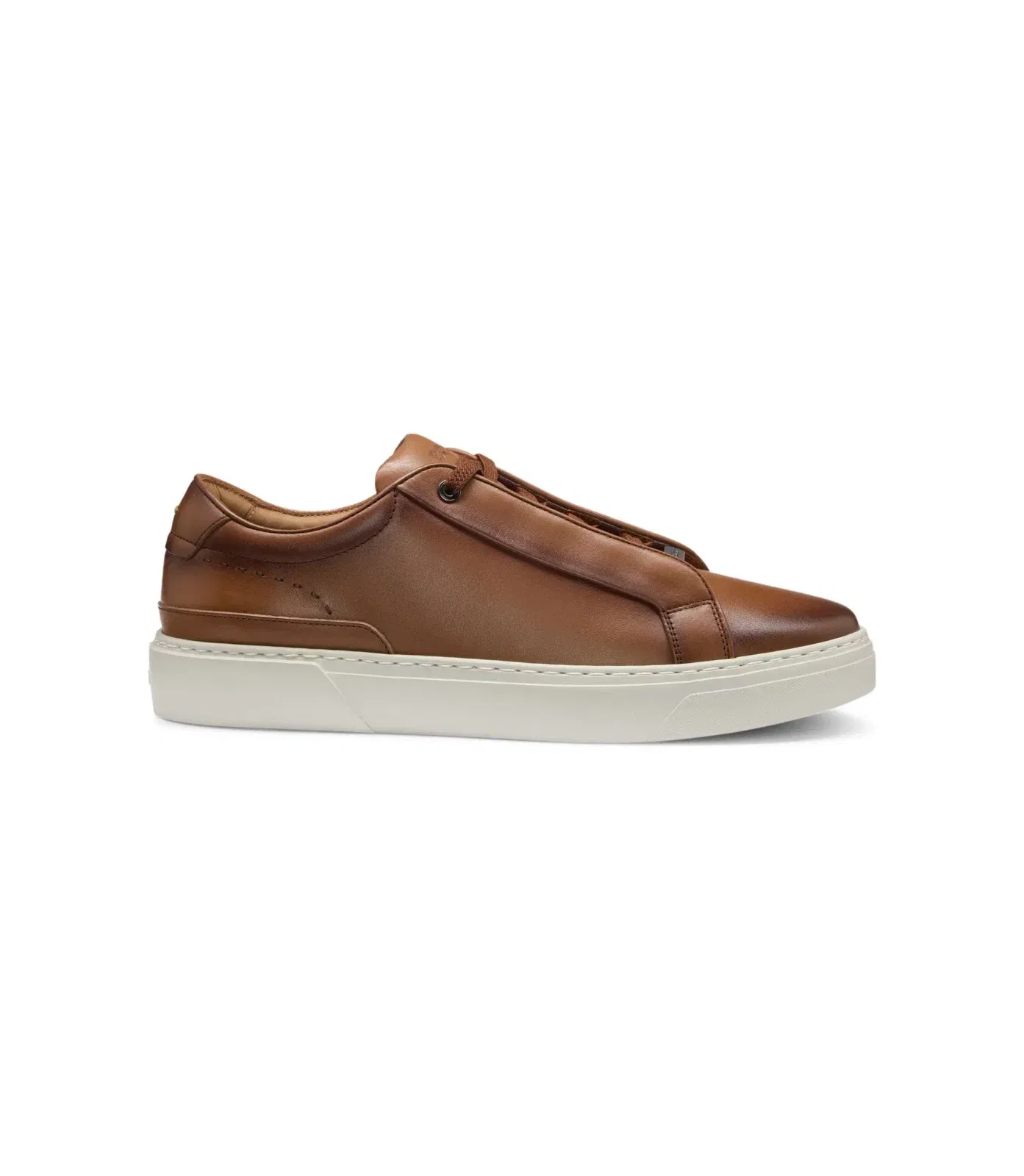 Boss Gary Trainers With Hidden Laces Brown Brown