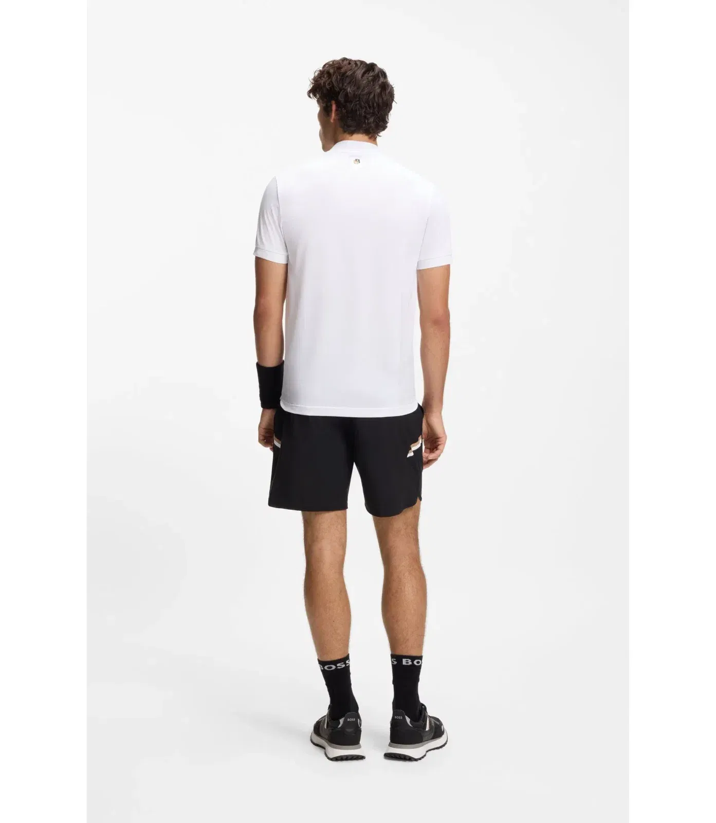 Boss Polo Shirt With Seamless Bodymapping White