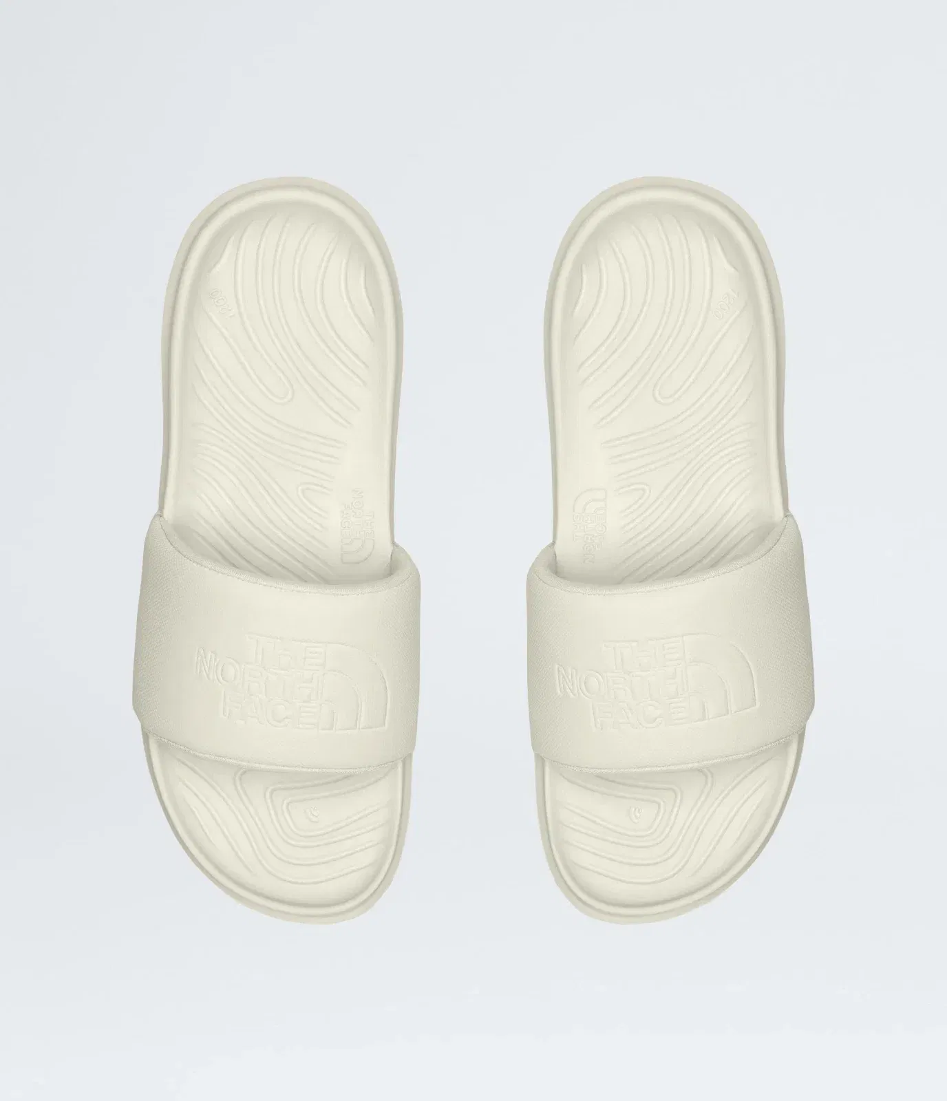 The North Face Womens Never Stop Cush Slides White Dune White Dune