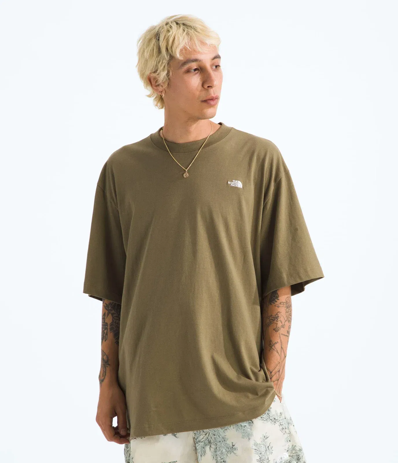 The North Face Men’s TNF™ Essential Simple Dome Oversize Short-Sleeve Tee Cedar