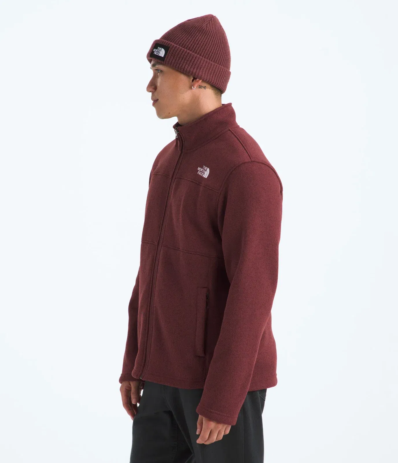 The North Face Men’s Gordon Lyons Full-Zip Jacket Sumac Heather