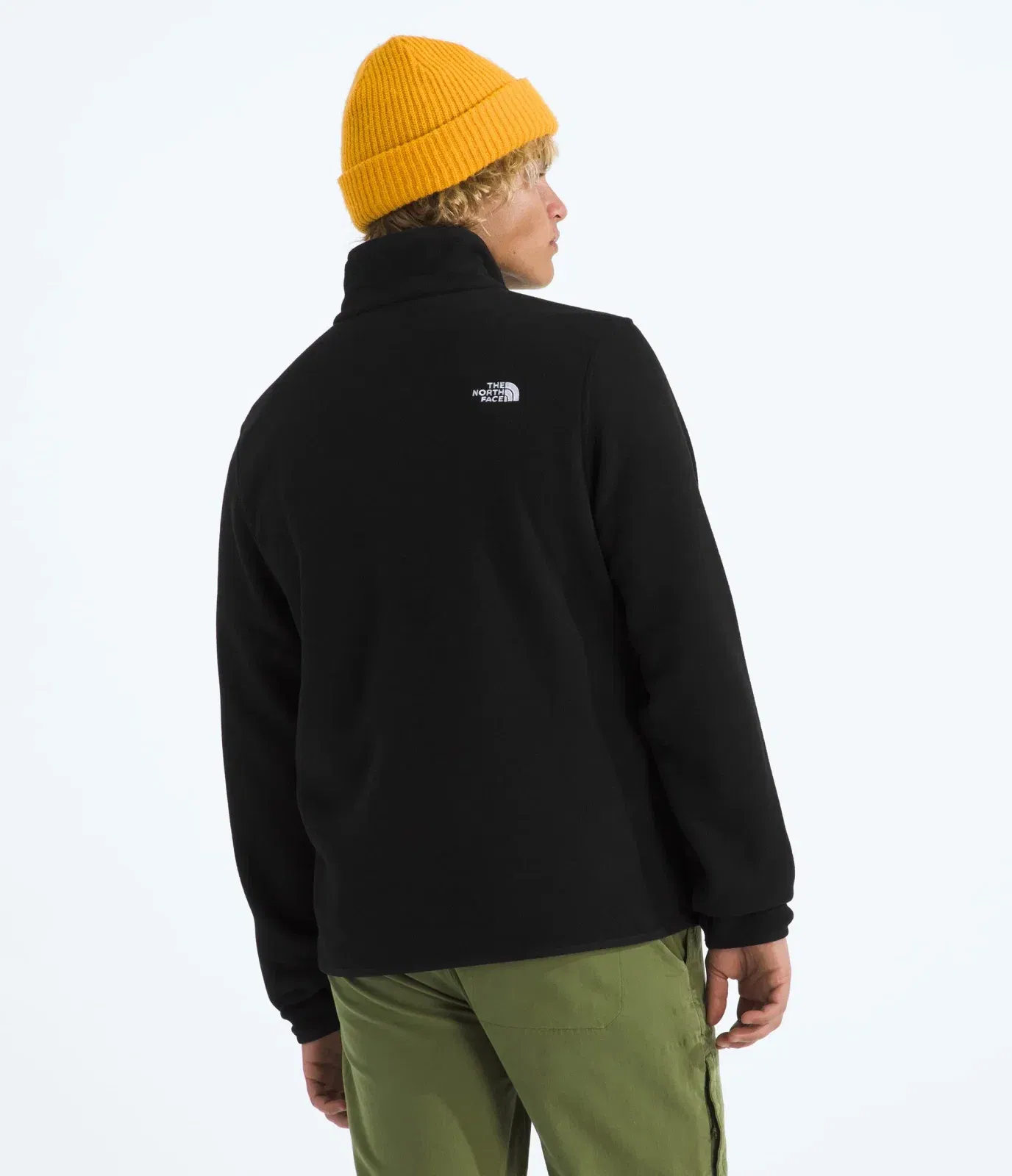 The North Face Men’s Glacier Fleece ¼-Zip Jacket TNF Black
