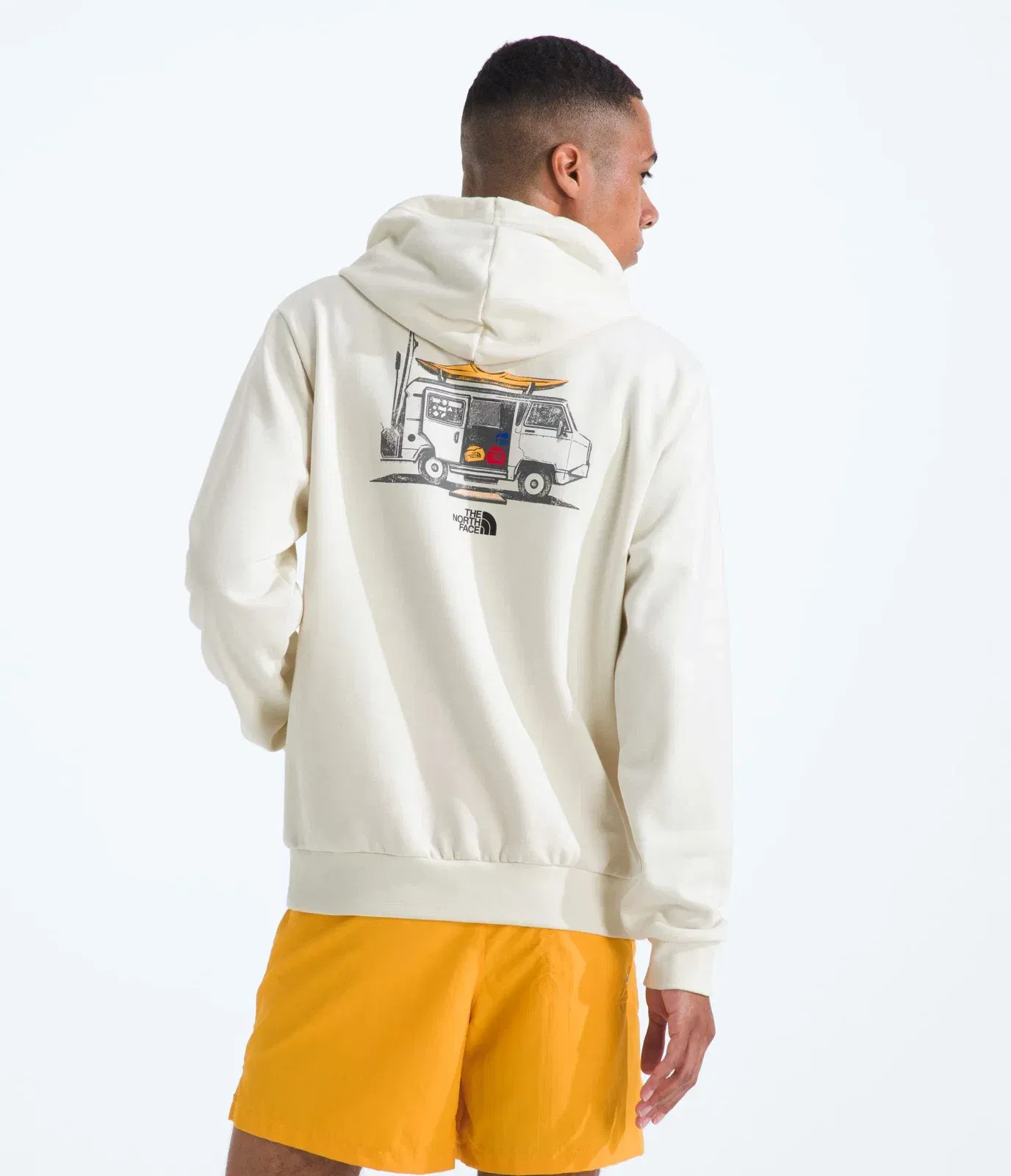 The North Face Men’s Evolution Van Life Hoodie—Graphic White Dune