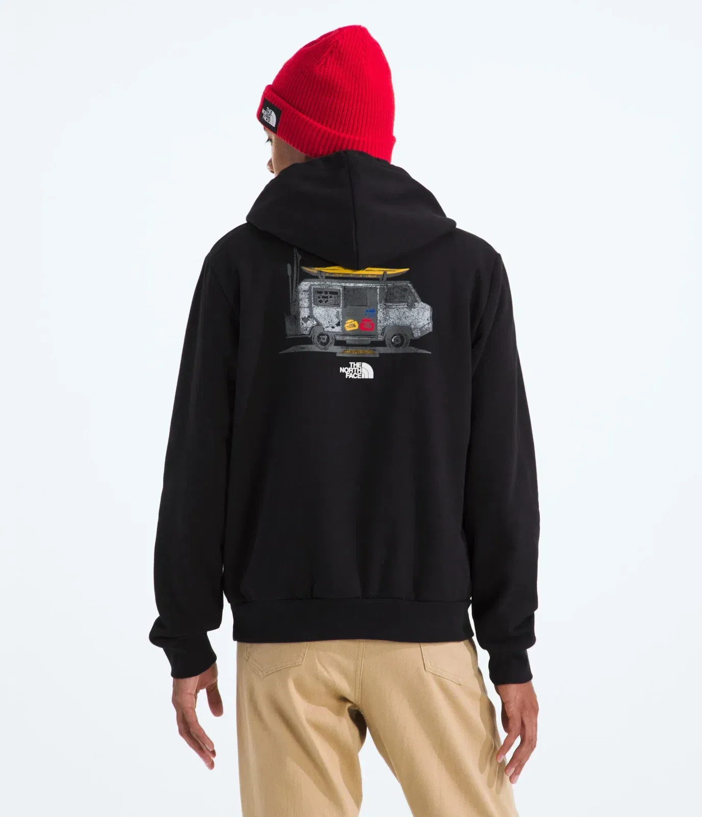 The North Face Men’s Evolution Van Life Hoodie—Graphic TNF Black