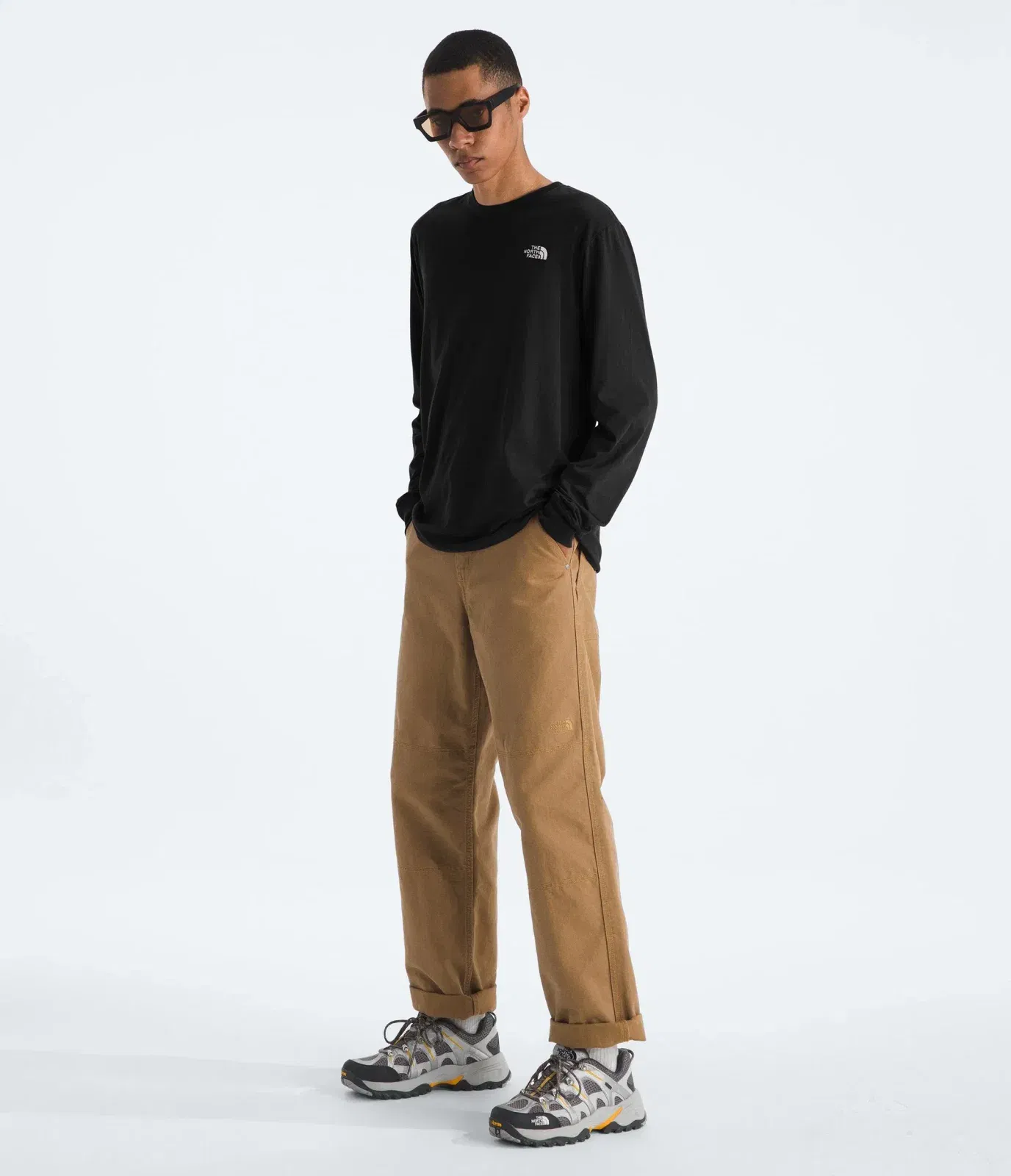 The North Face Men’s Evolution Simple Dome Regular Long-Sleeve Tee TNF Black