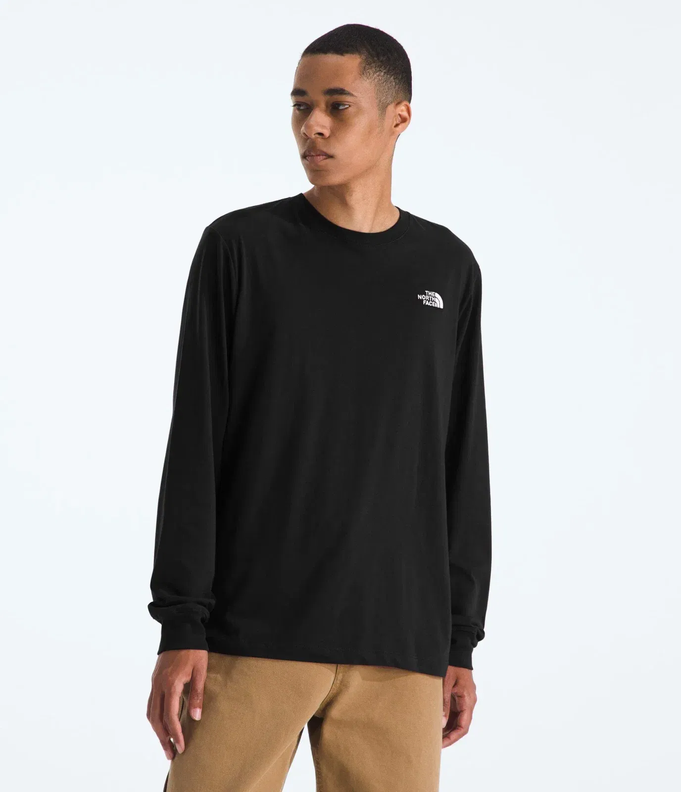 The North Face Men’s Evolution Simple Dome Regular Long-Sleeve Tee TNF Black