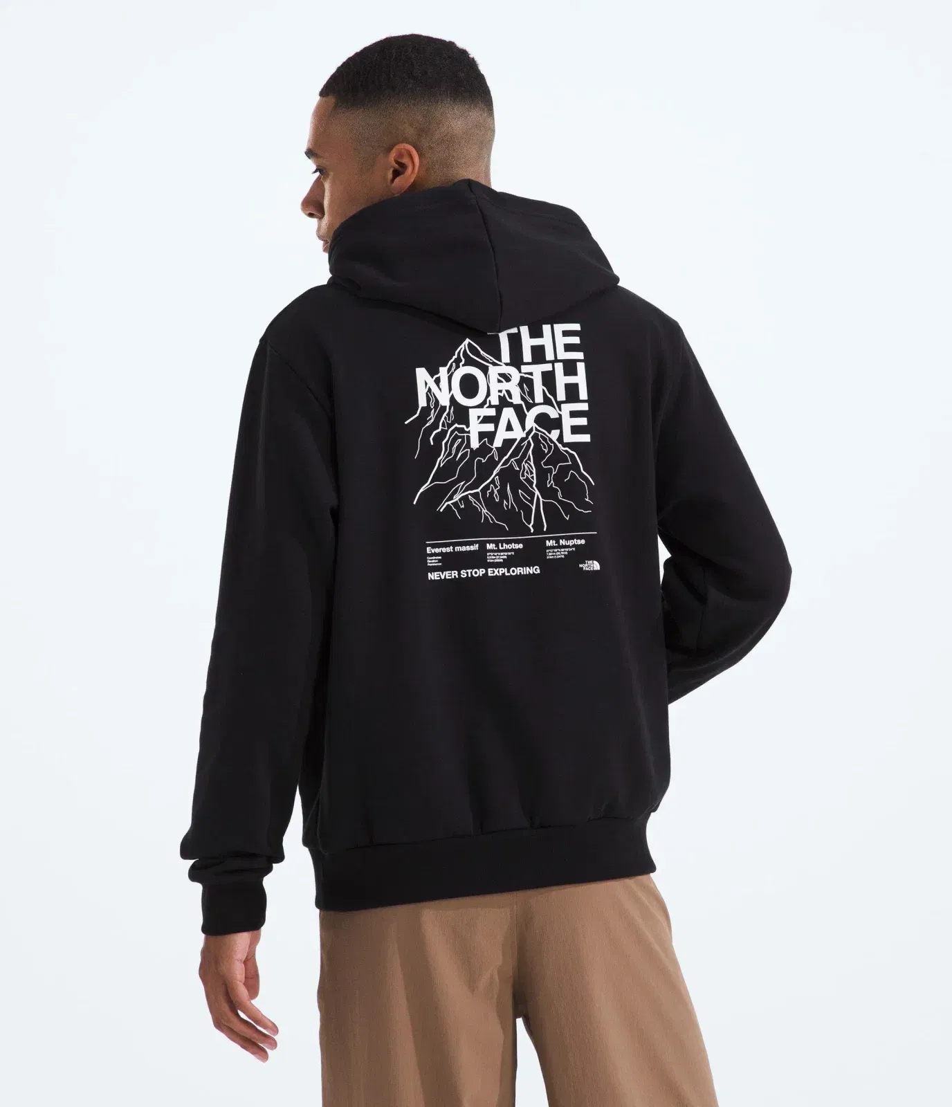 The North Face Men’s Evolution Half Dome Hoodie—Graphic TNF Black