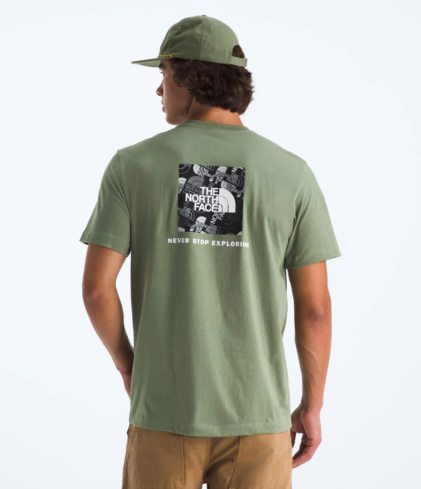 The North Face Men’s Evolution Box Toss Fill Short-Sleeve Tee—Graphic Bark Mist