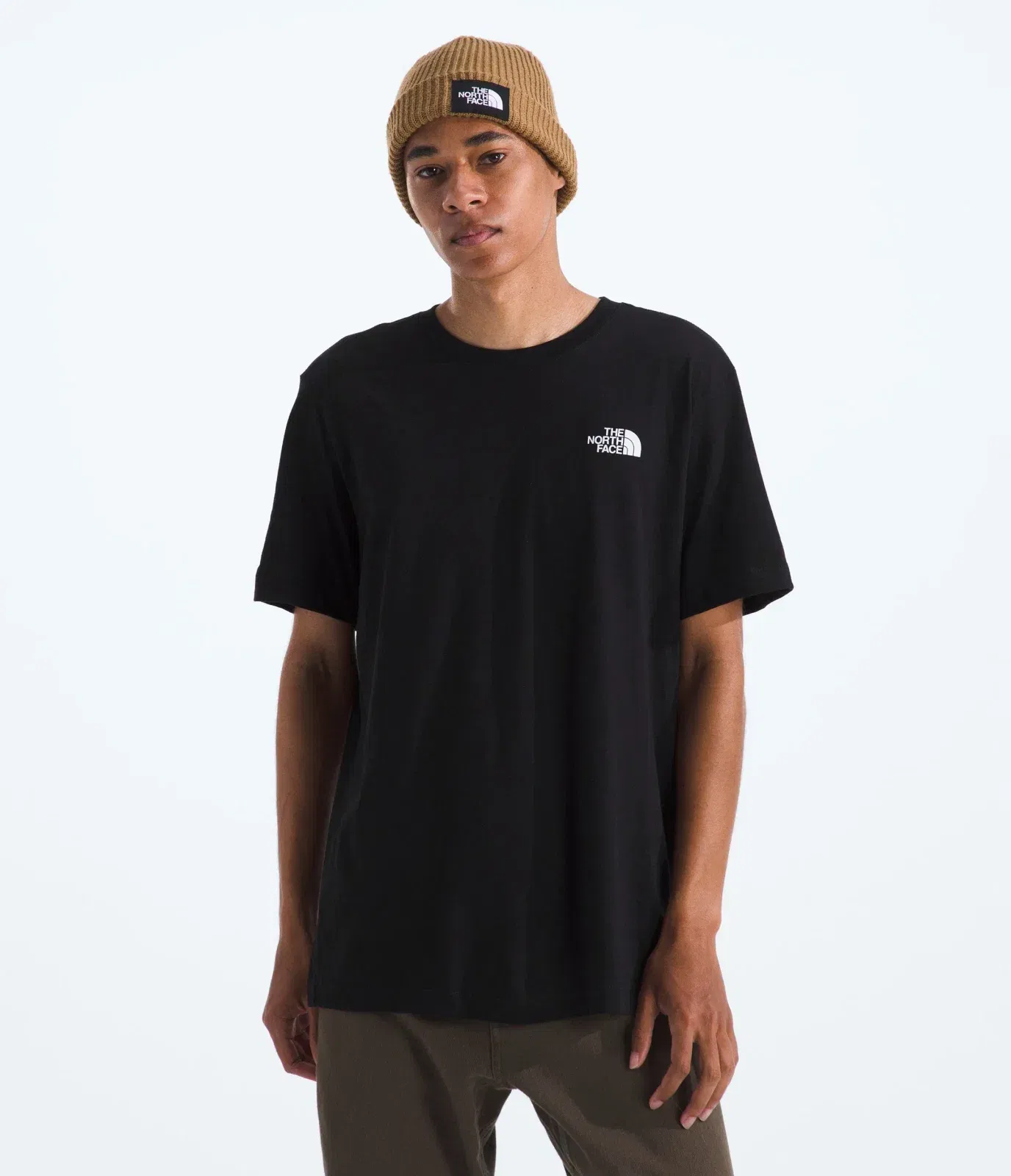 The North Face Men’s Evolution Box Camo Fill Short-Sleeve Tee—Graphic TNF Black