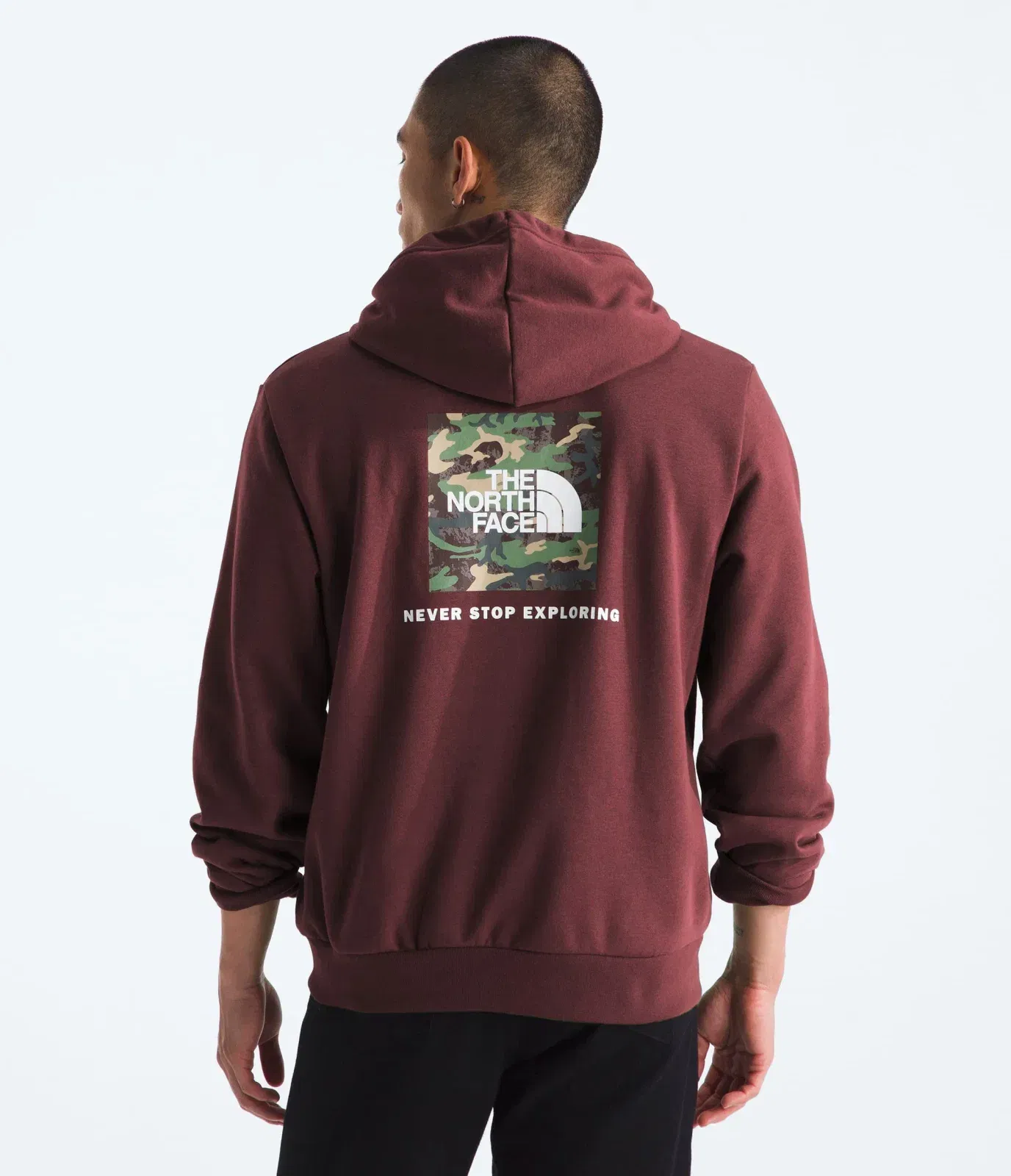 The North Face Men’s Evolution Box Camo Fill Hoodie—Graphic Sumac