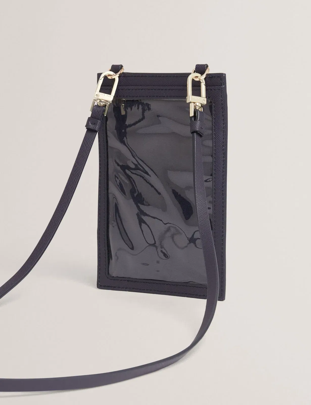 Ted Baker Kelssia Rose Print Phone Card Holder Lanyard Women's