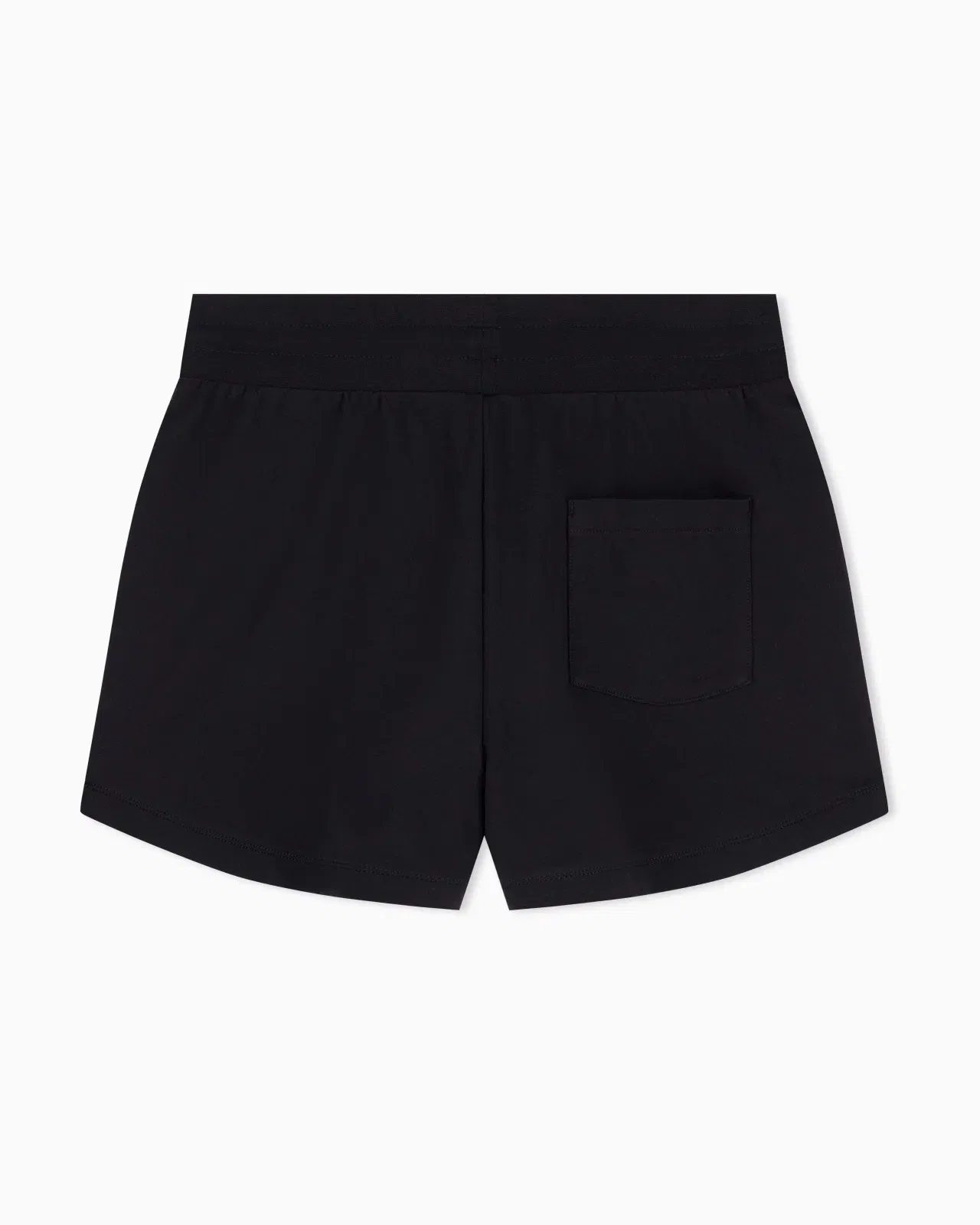 EA7 Cotton fleece jersey shorts with drawstring Core Lady
