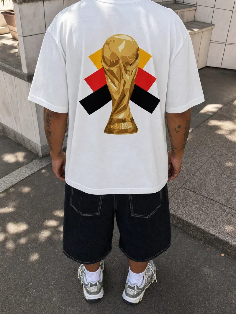 Off Supply Germany Trophy White T-Shirt