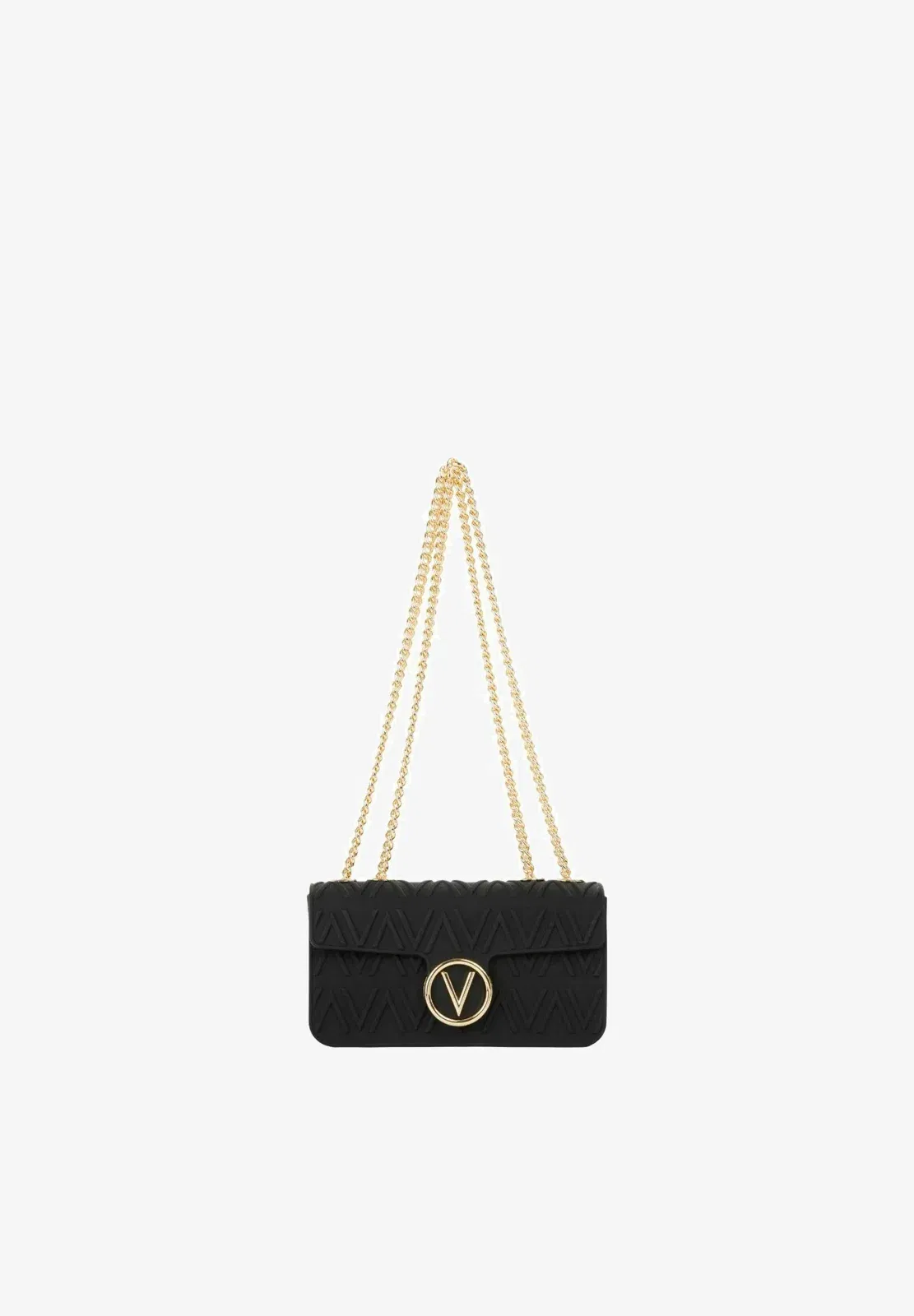 Valentino Bags Bubble Flap Bag - Handbag - Nero