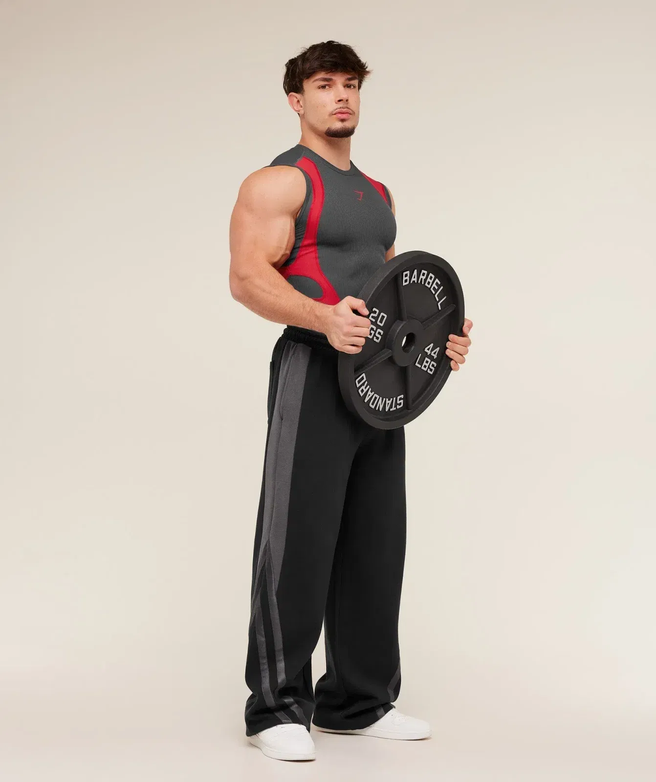 Gymshark x Carlos Belcast Tank Baselayer - Onyx Grey