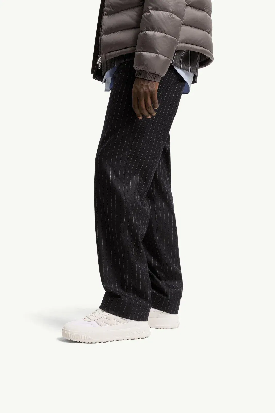 Moncler Moncler Altive Nubuck & Suede Sneakers White