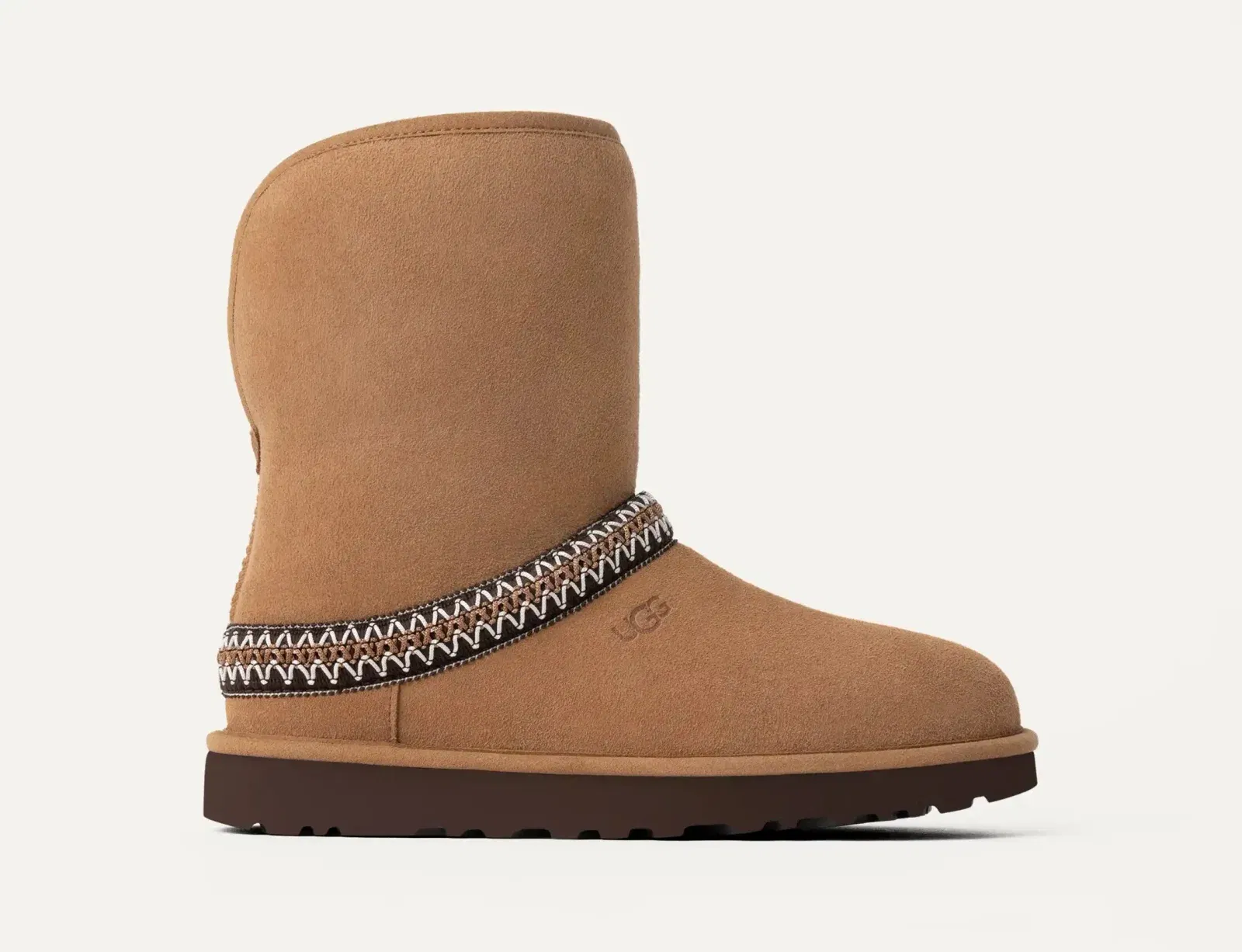 Ugg Classic Short Crescent Chestnut
