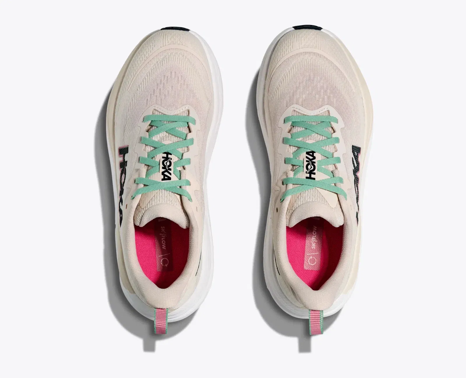 Hoka Women'S Skyflow Rose Cream Alabaster