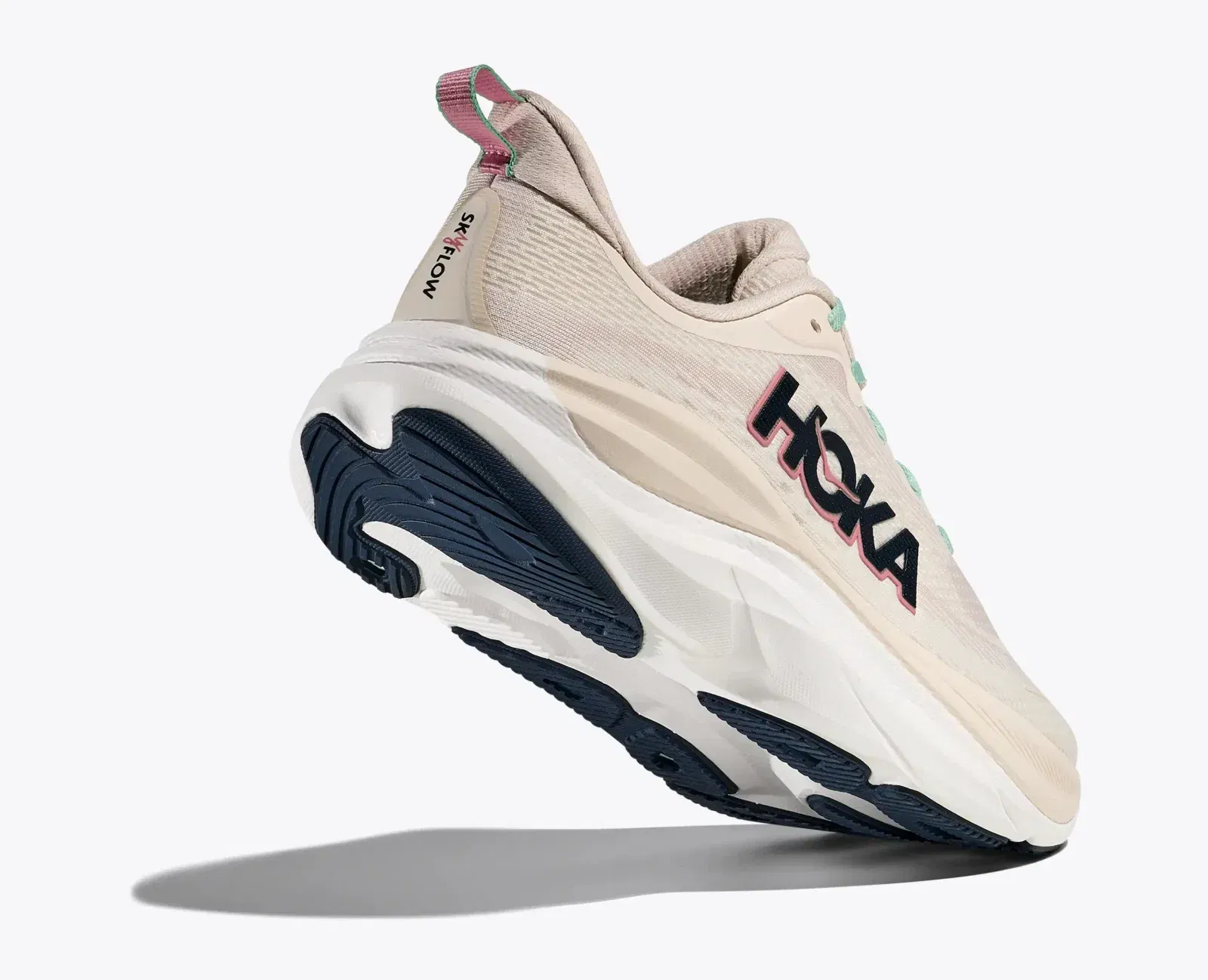 Hoka Women'S Skyflow Rose Cream Alabaster