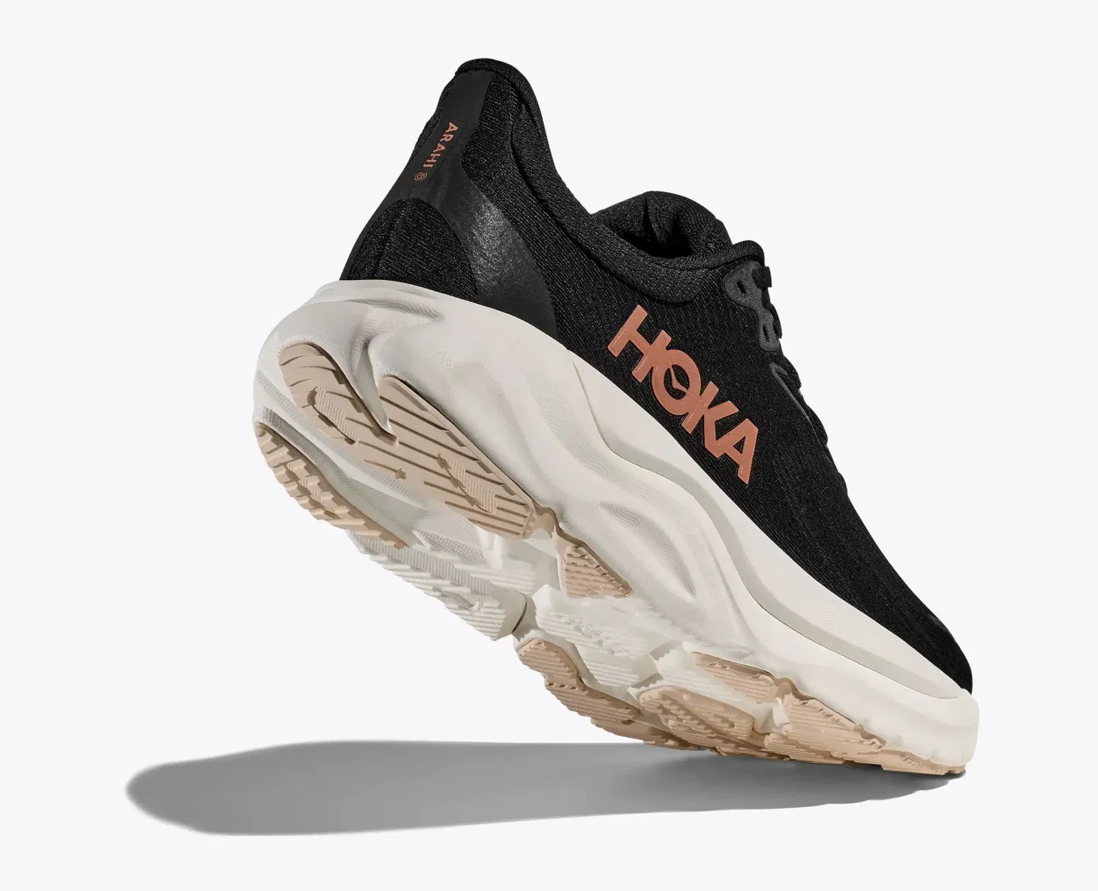 Hoka Women'S Arahi 8 Black Rose Gold
