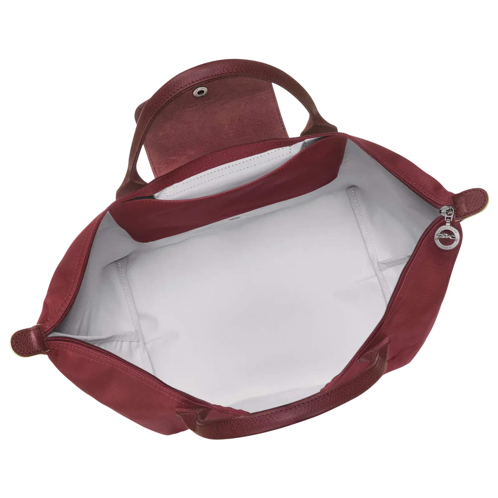 Longchamp Le Pliage Green M Handbag Pomegranate