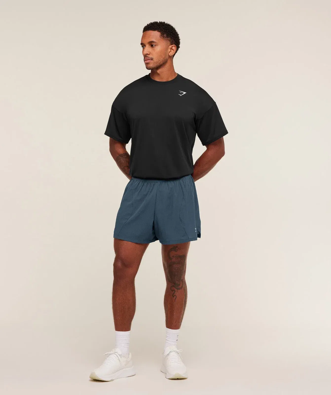 Gymshark Running 5" Shorts - GS Stealth Blue