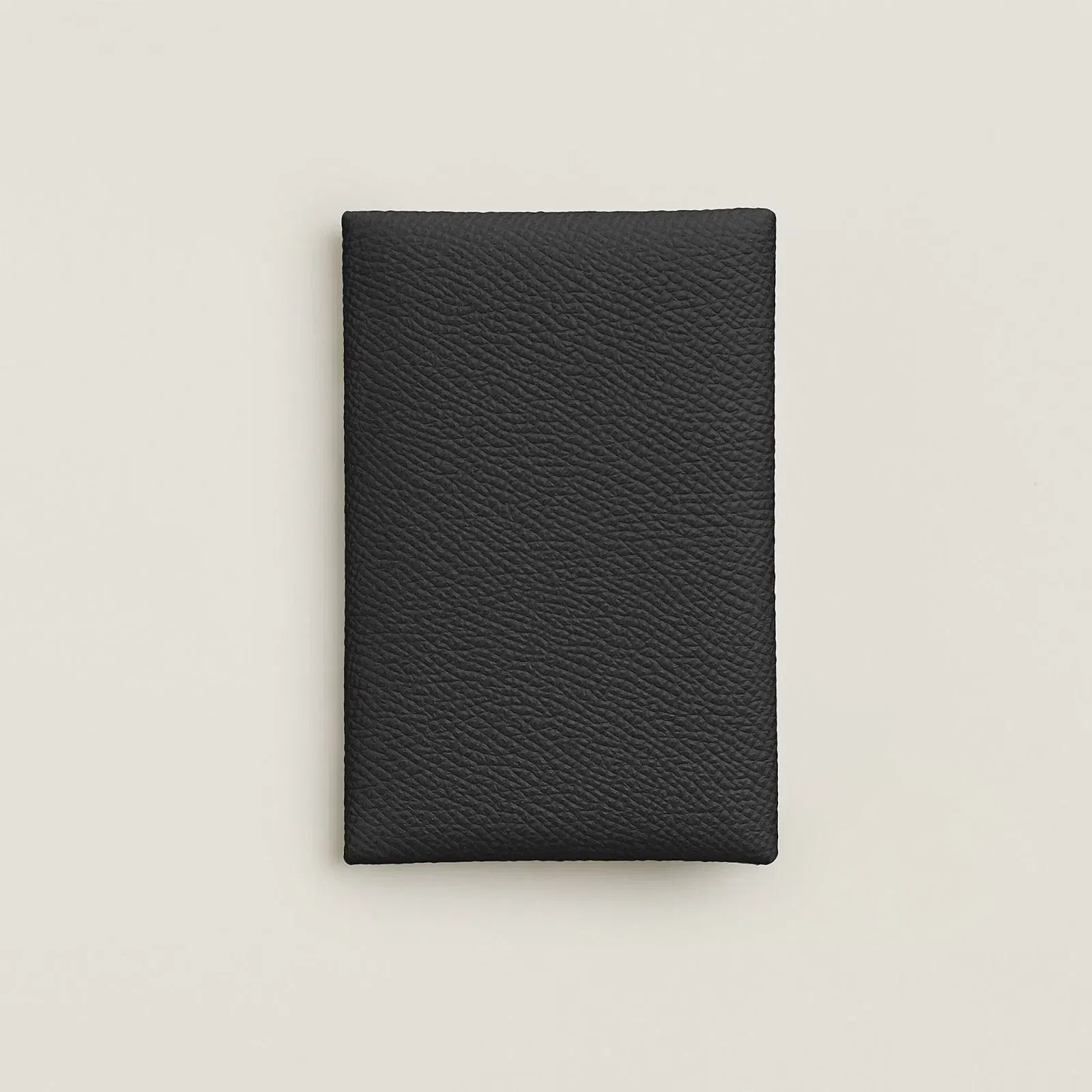 Hermes Calvi Card Holder Toupe