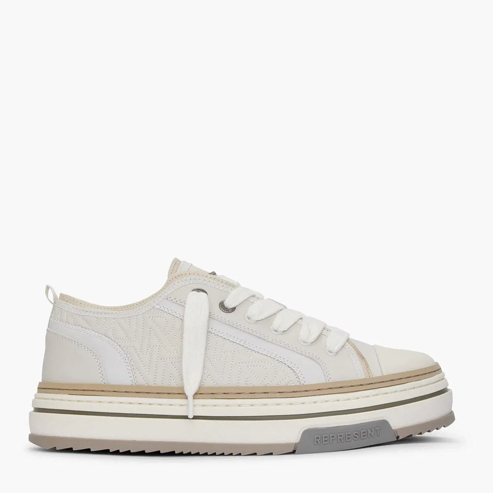 X Low Trainers, Layered Design, Chunky Laces