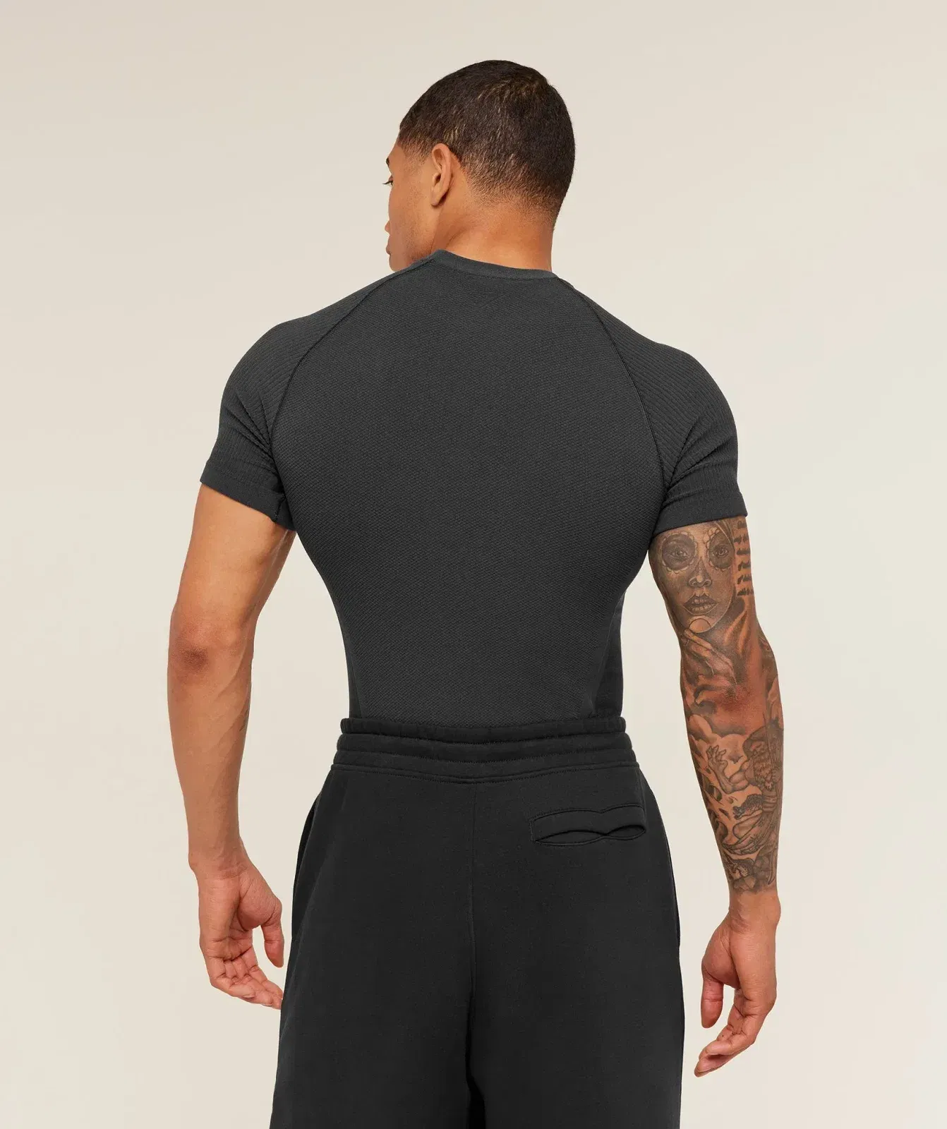 Gymshark Physique T-Shirt - GS Onyx Grey/GS Black