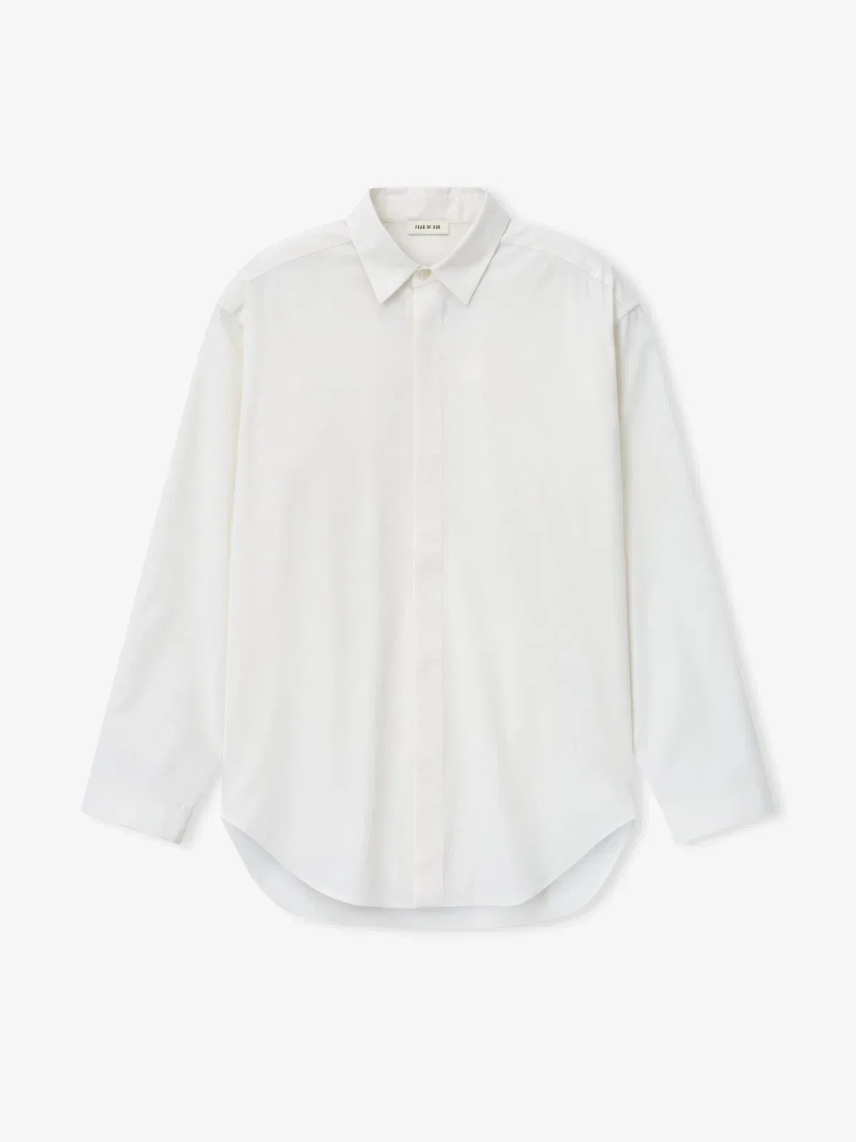 Essentials Cotton Wool Oxford Classic Shirt White
