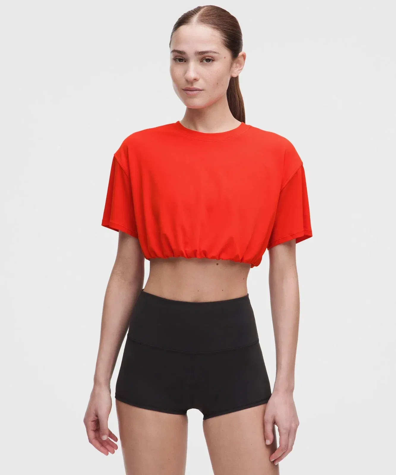 Lululemon Women's Jersey Training Super-Cropped T-Shirt