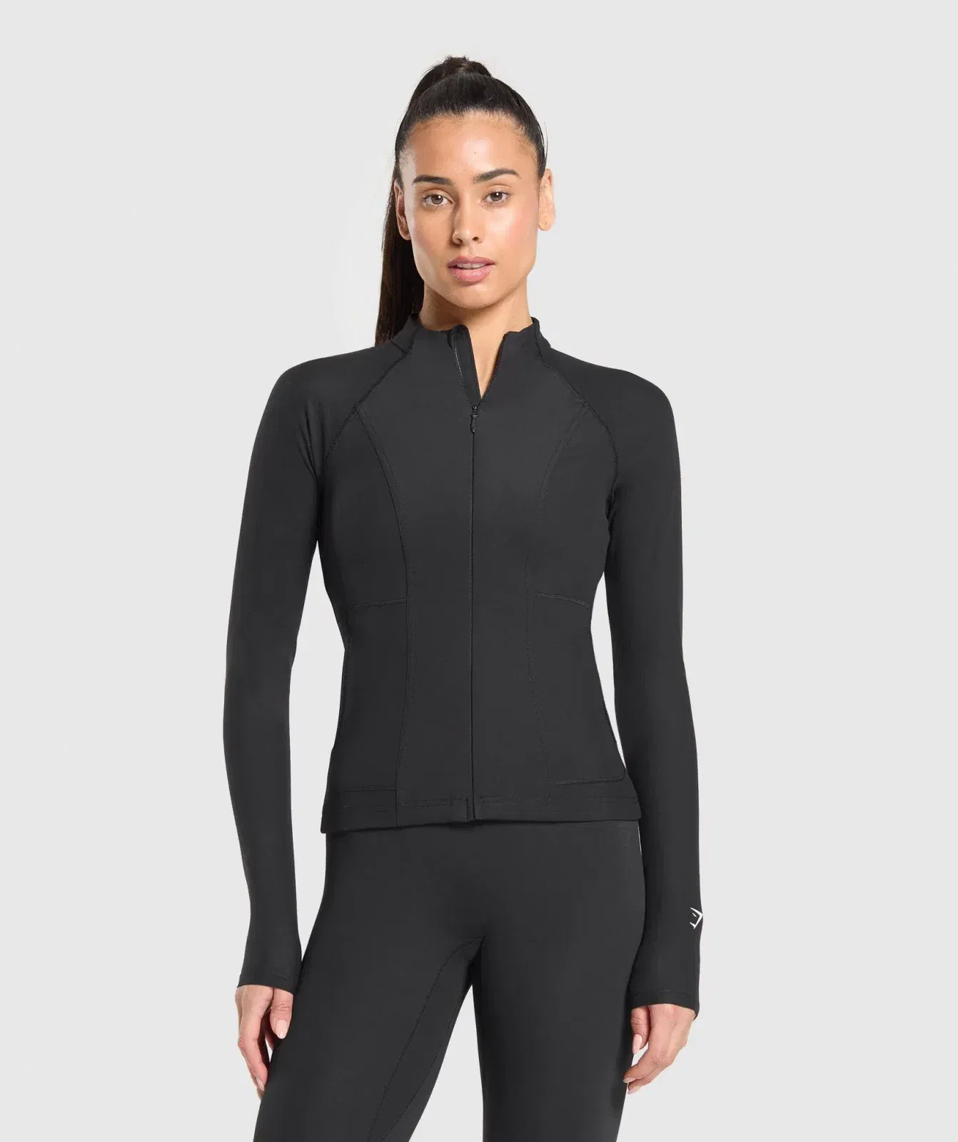 Women's Gymshark Conditioning Full Zip Jacket Black