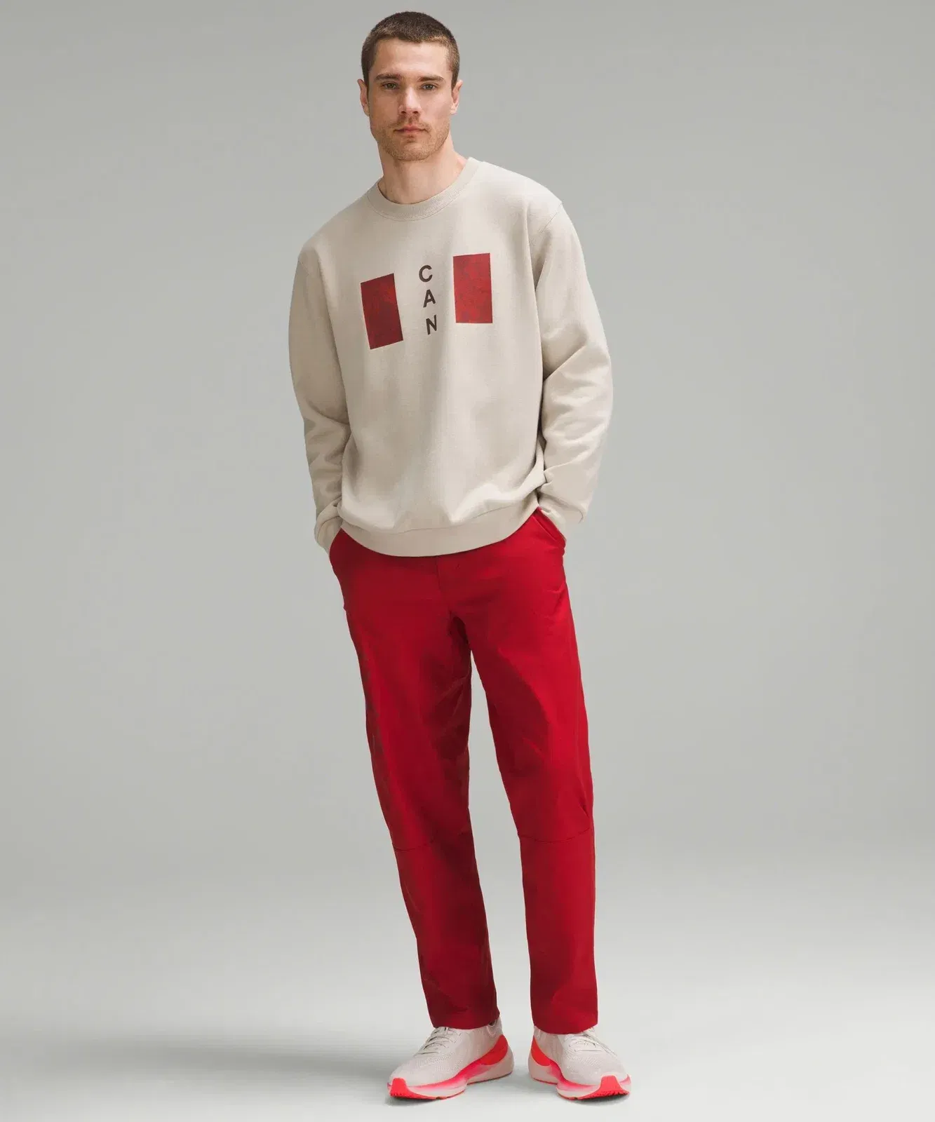 Lululemon Team Canada Steady State Crew *CPC Logo